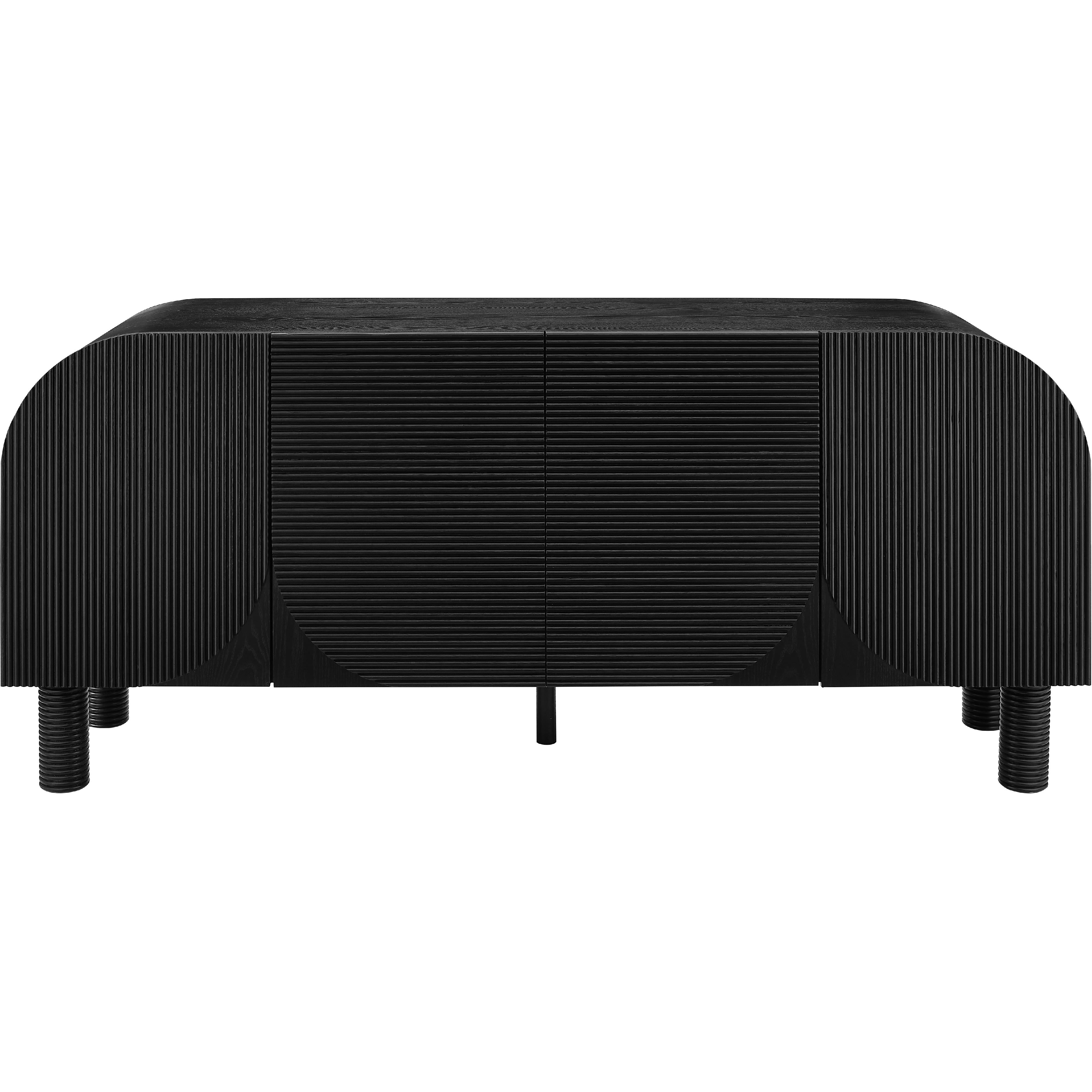 Meridian Casablanca Black Sideboard/Buffet