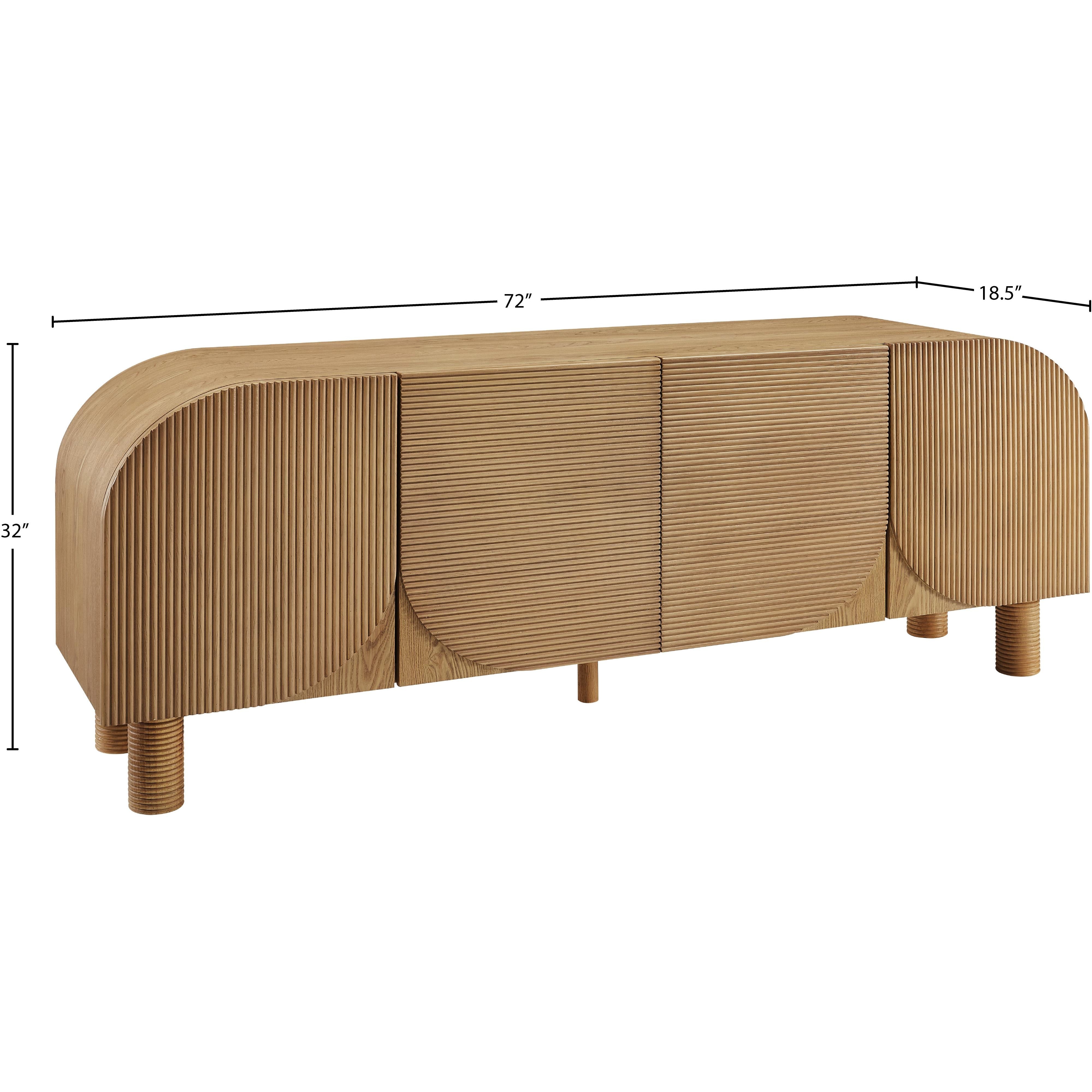 Meridian Casablanca Walnut Sideboard/Buffet