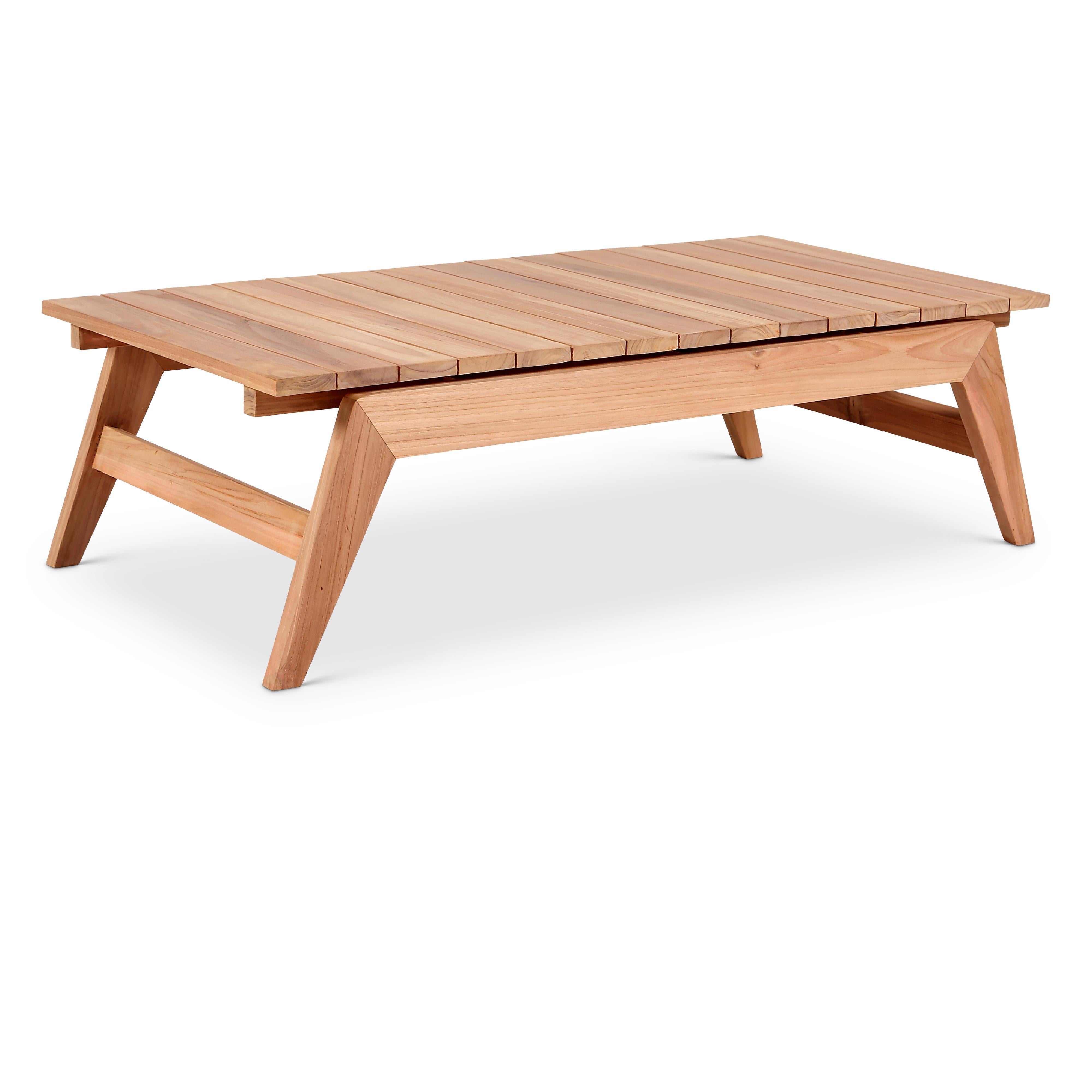 Meridian Tahiti Natural Teak Outdoor Coffee Table