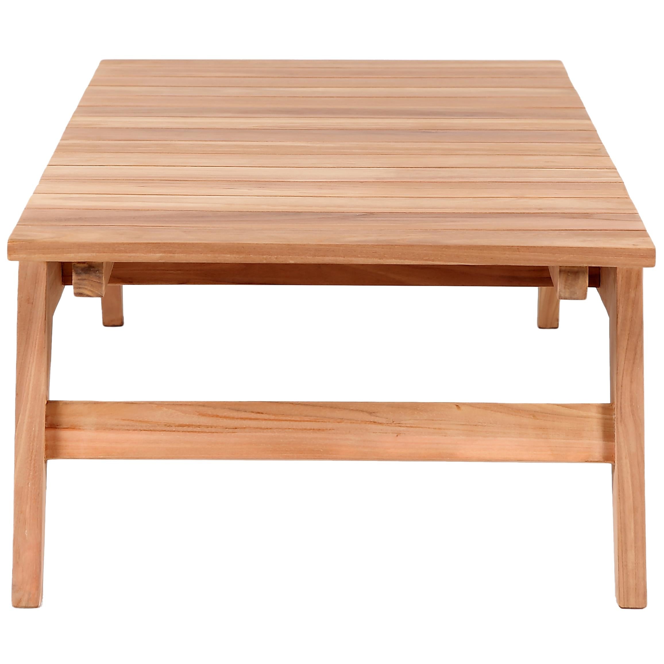 Meridian Tahiti Natural Teak Outdoor Coffee Table