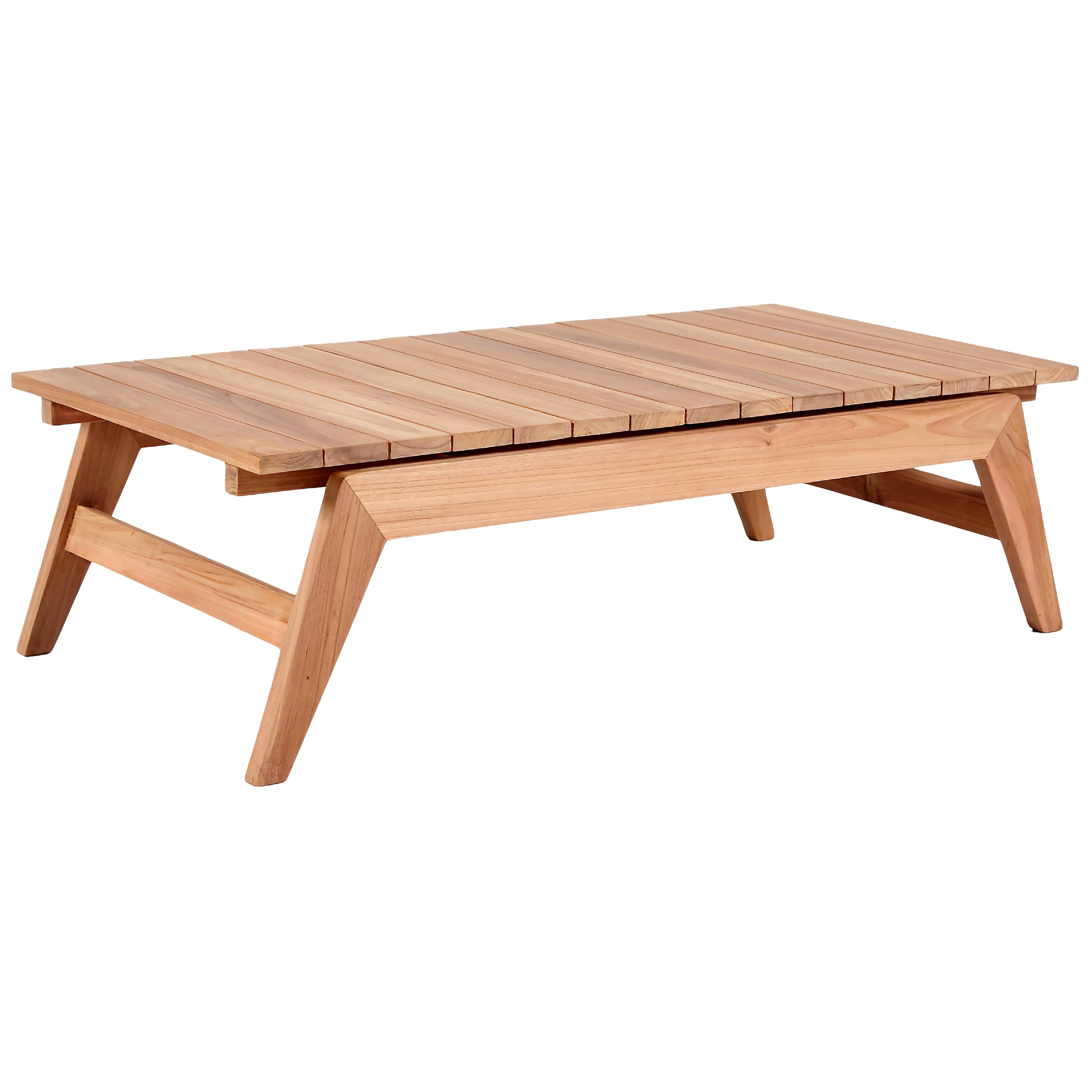 Meridian Tahiti Natural Teak Outdoor Coffee Table