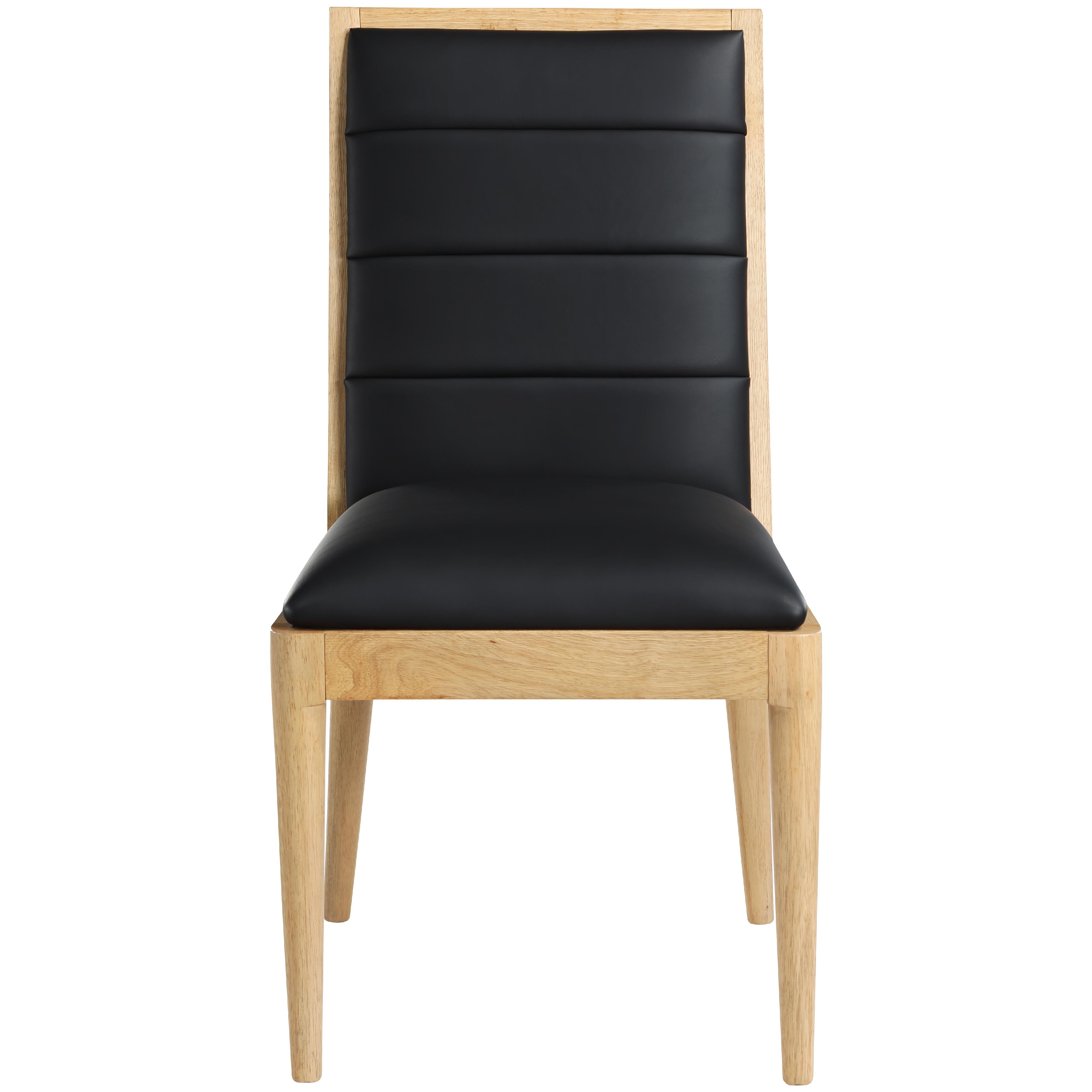 Meridian Bristol Black Vegan Leather Dining Chair