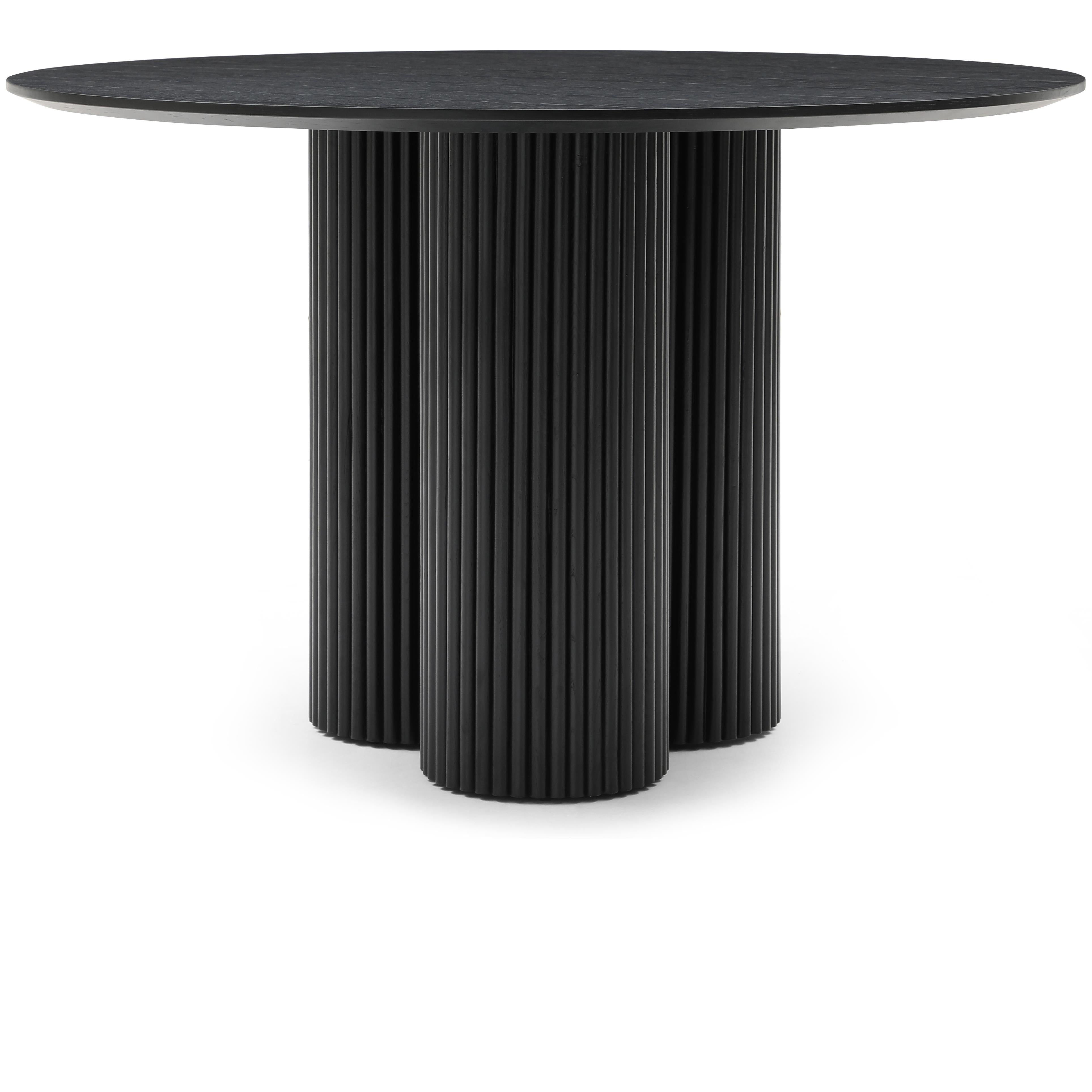 Meridian Simba Black Dining Table