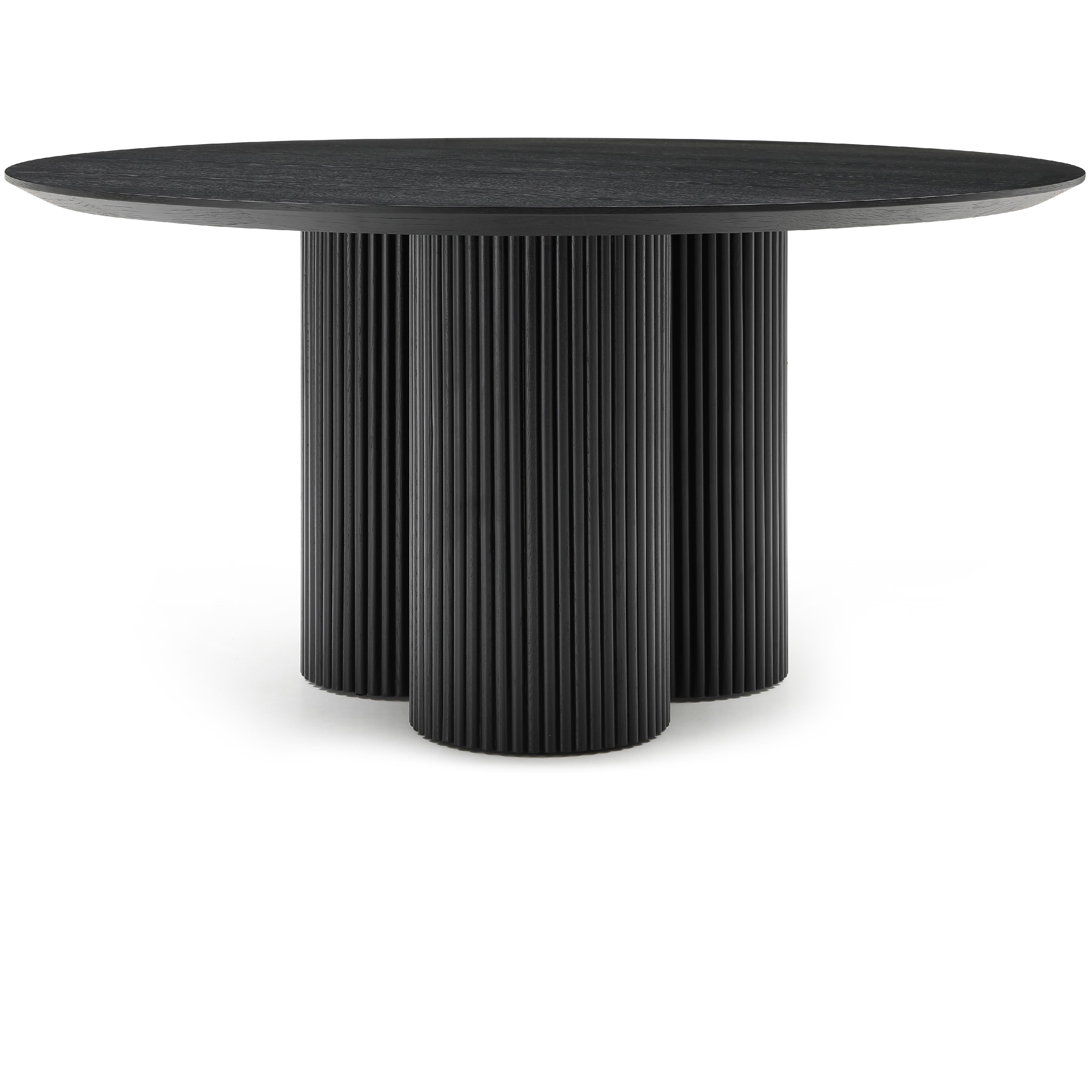 Meridian Simba Black Dining Table