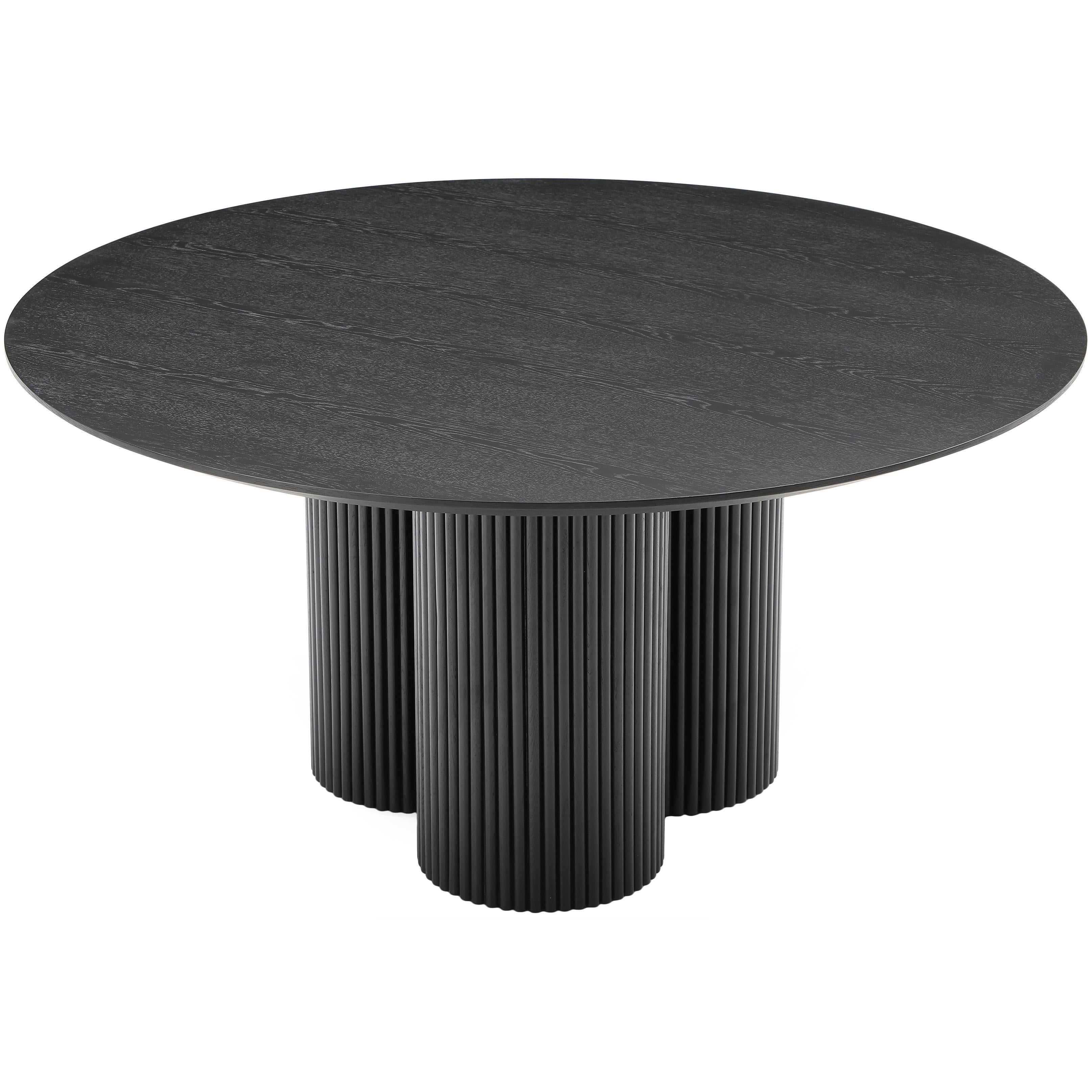 Meridian Simba Black Dining Table