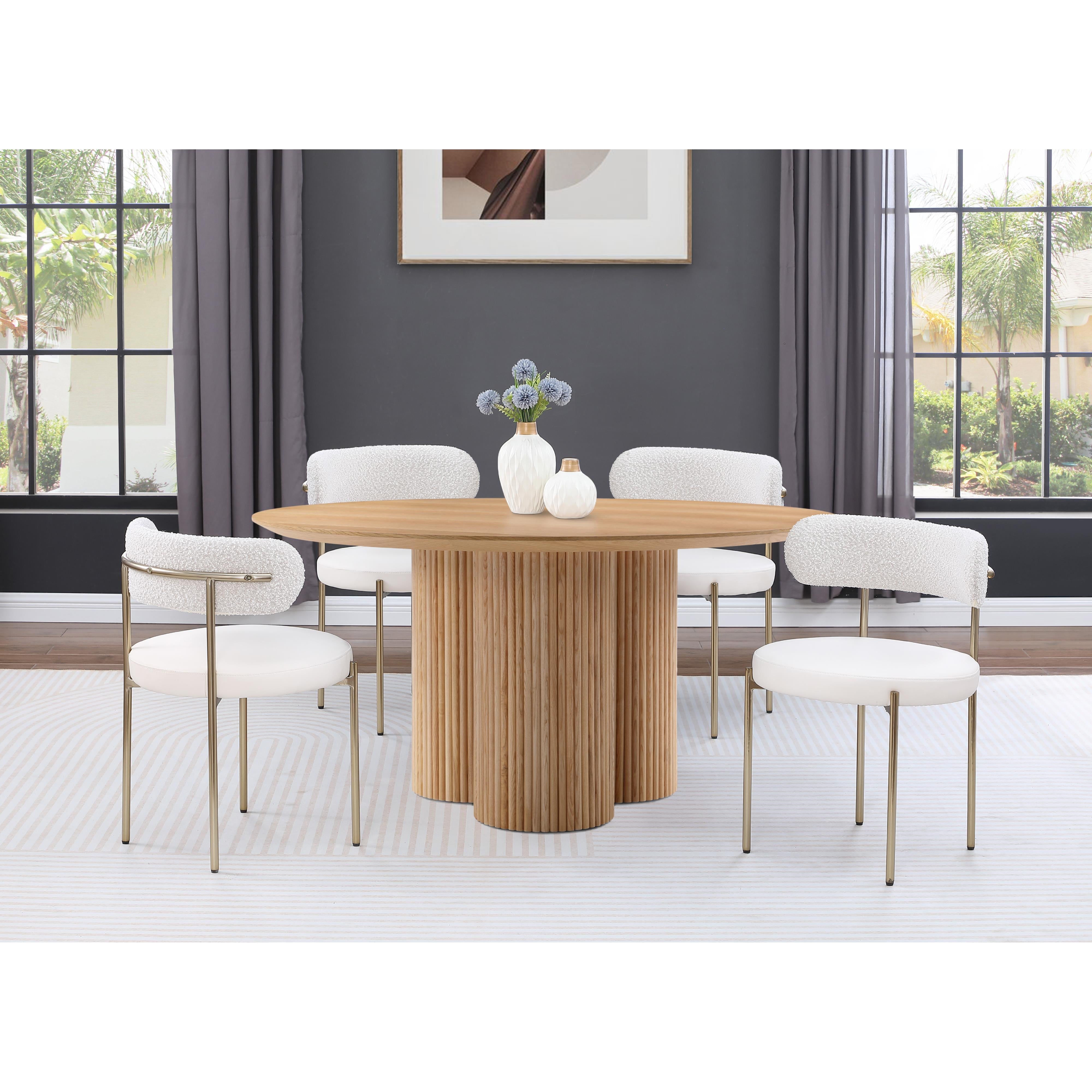 Meridian Simba Natural Dining Table