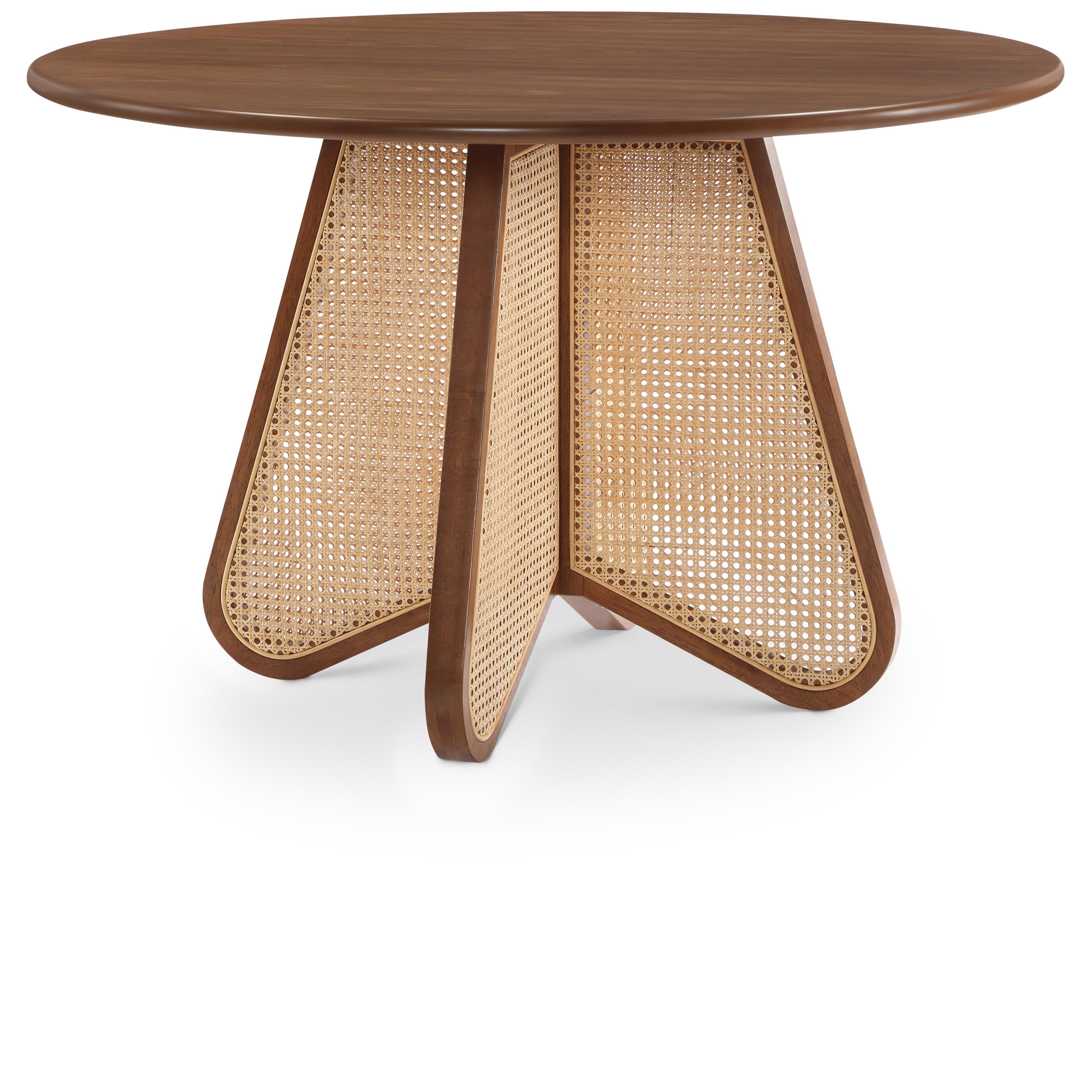 Meridian Butterfly Brown Dining Table