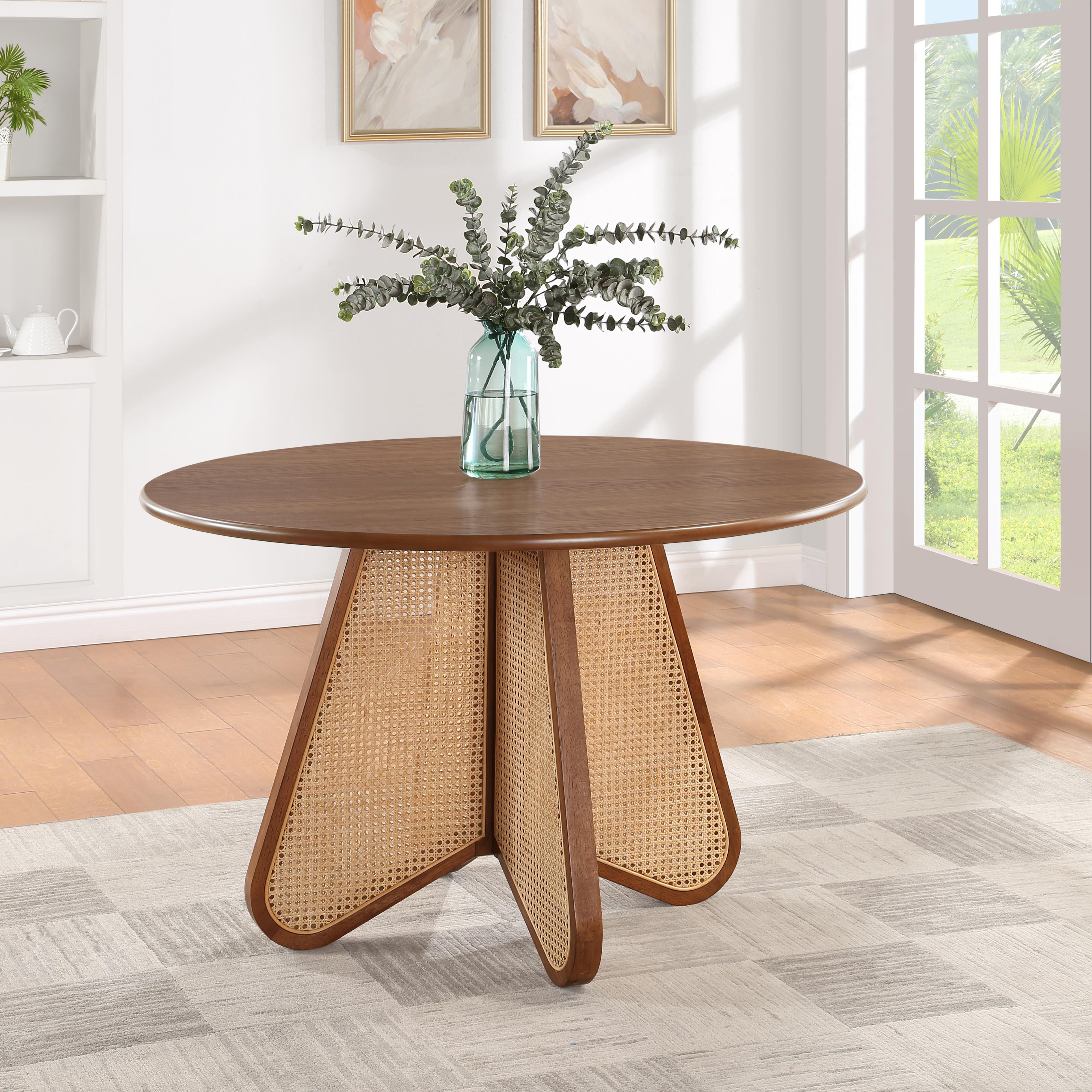 Meridian Butterfly Brown Dining Table