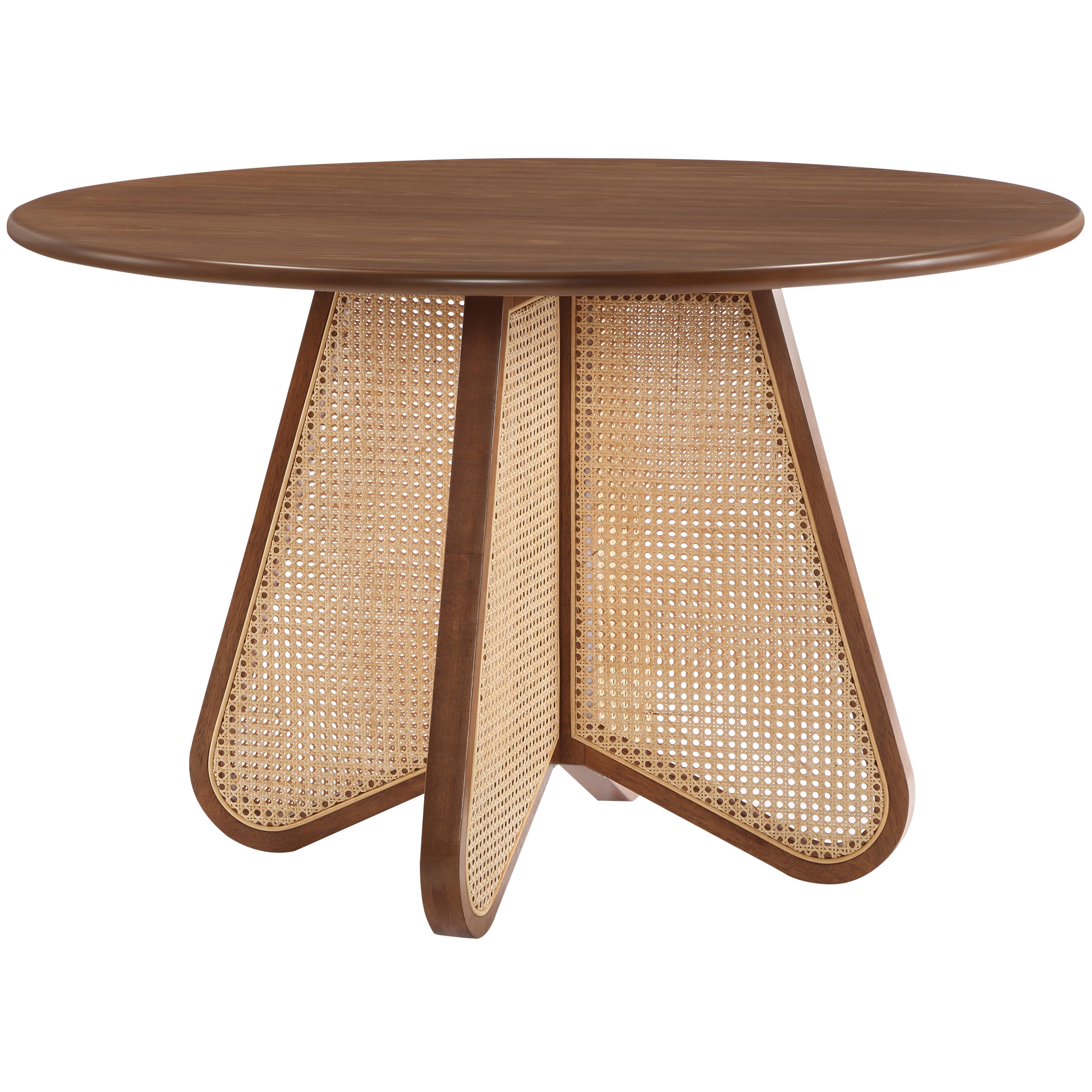 Meridian Butterfly Brown Dining Table