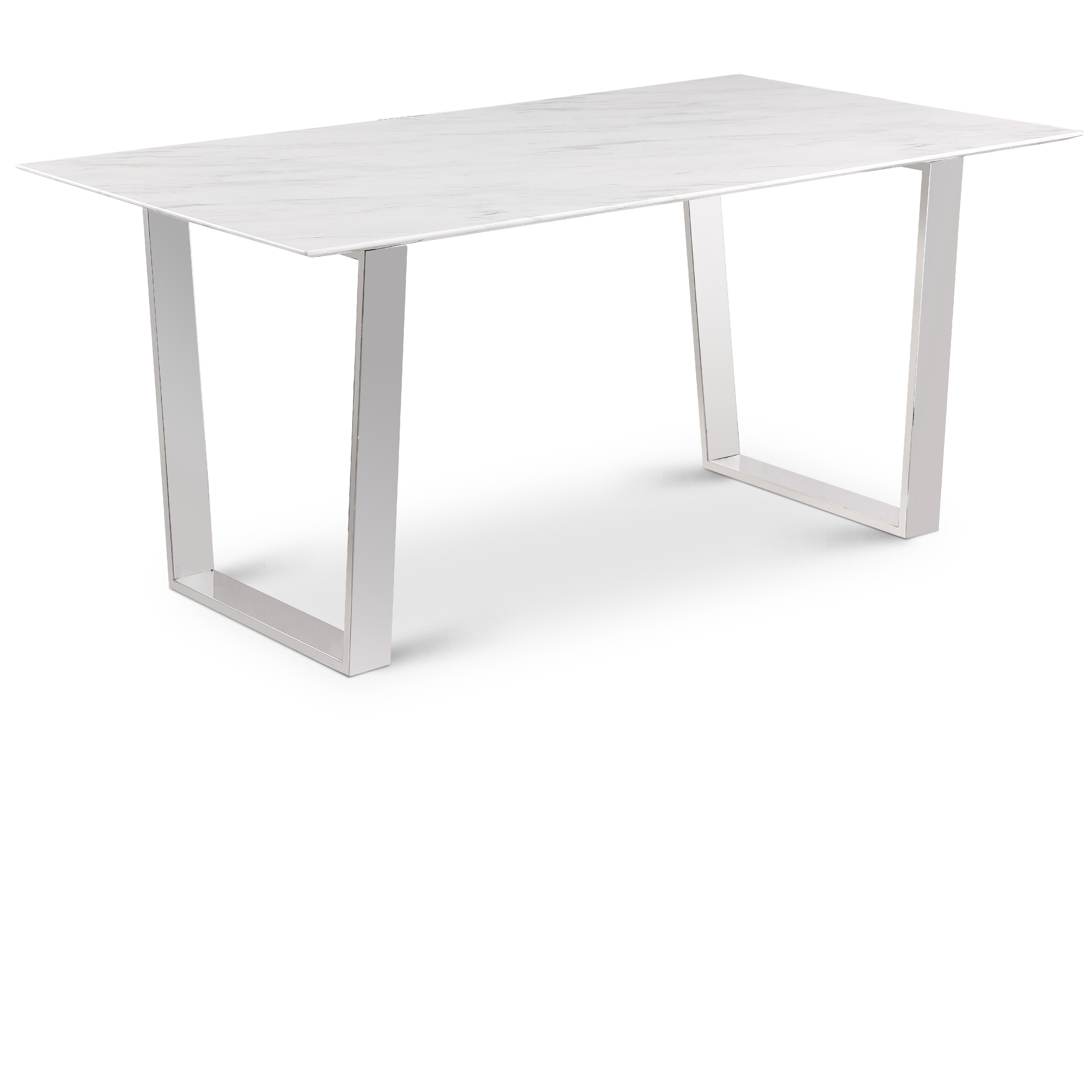 Meridian Carlton White Dining Table