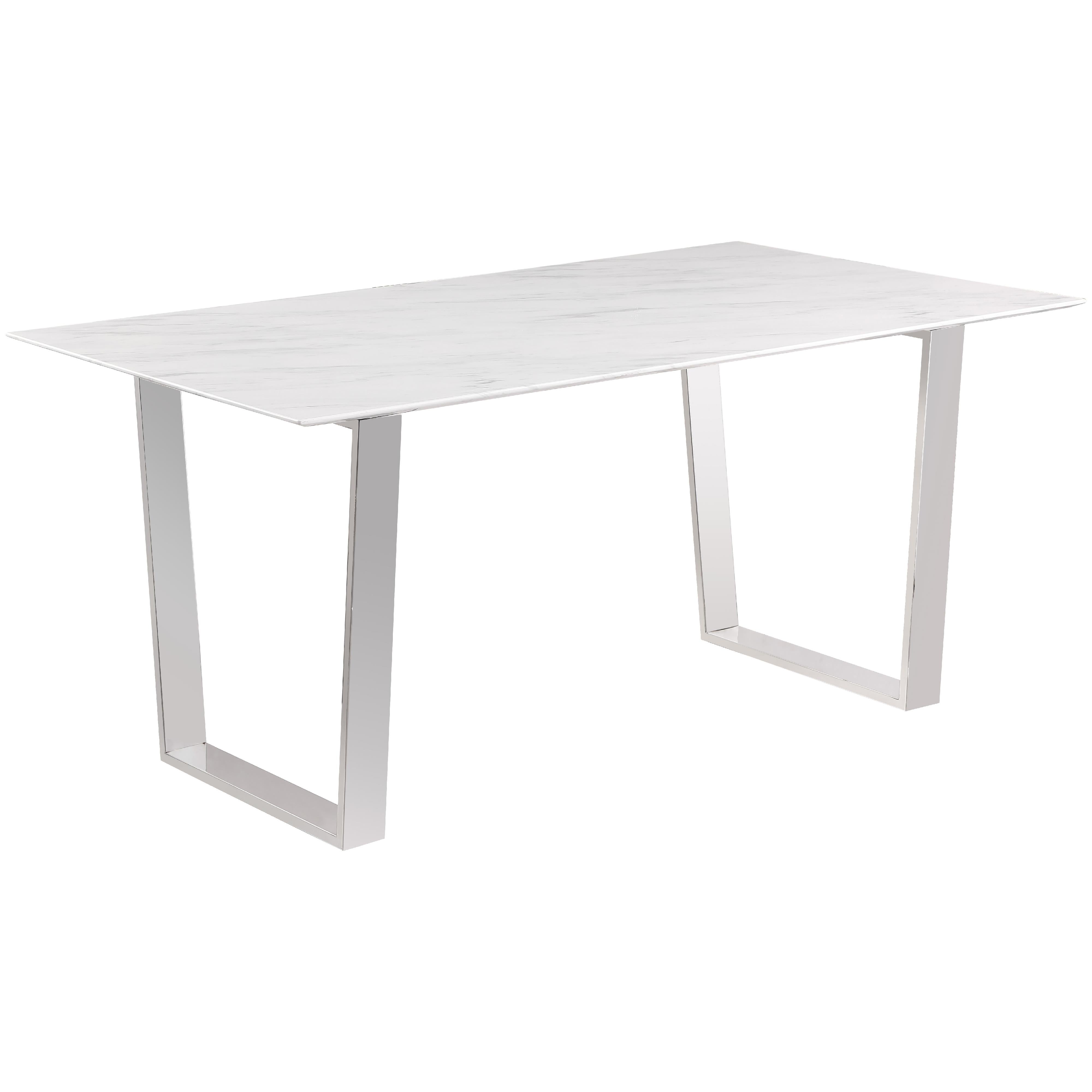 Meridian Carlton White Dining Table