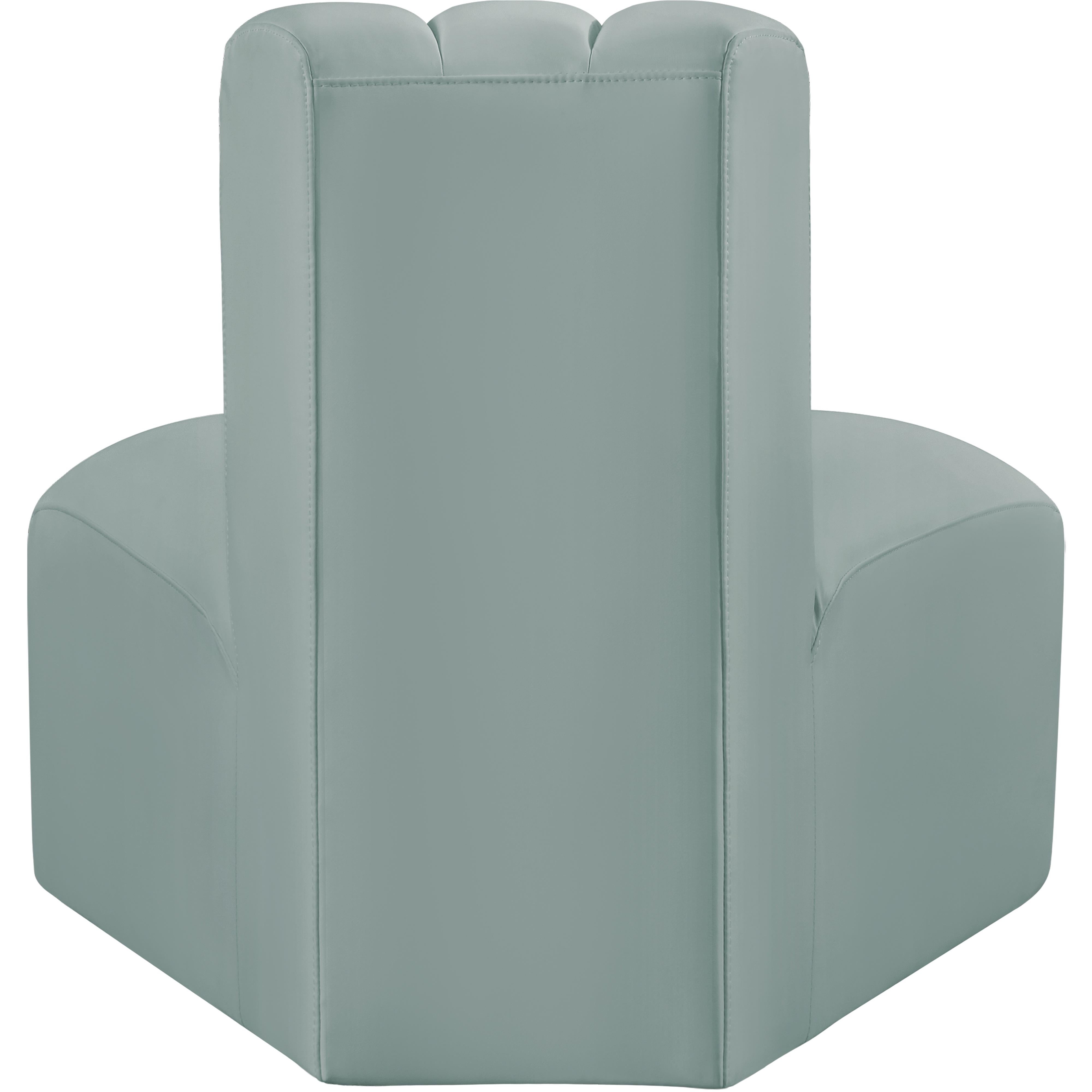 Meridian Arc Mint Green Vegan Leather Reverse Corner