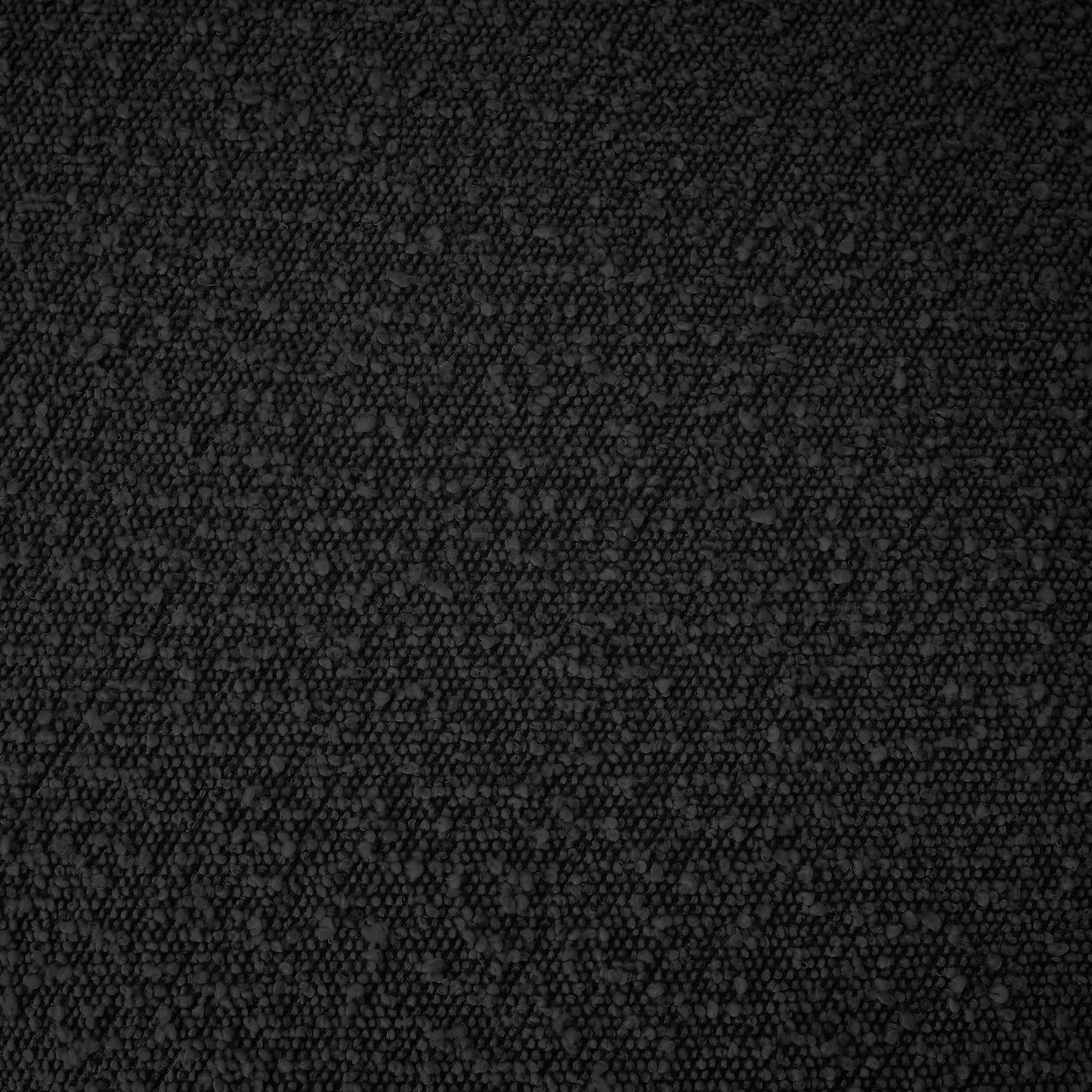 Meridian Abbington Black Boucle Fabric Chair