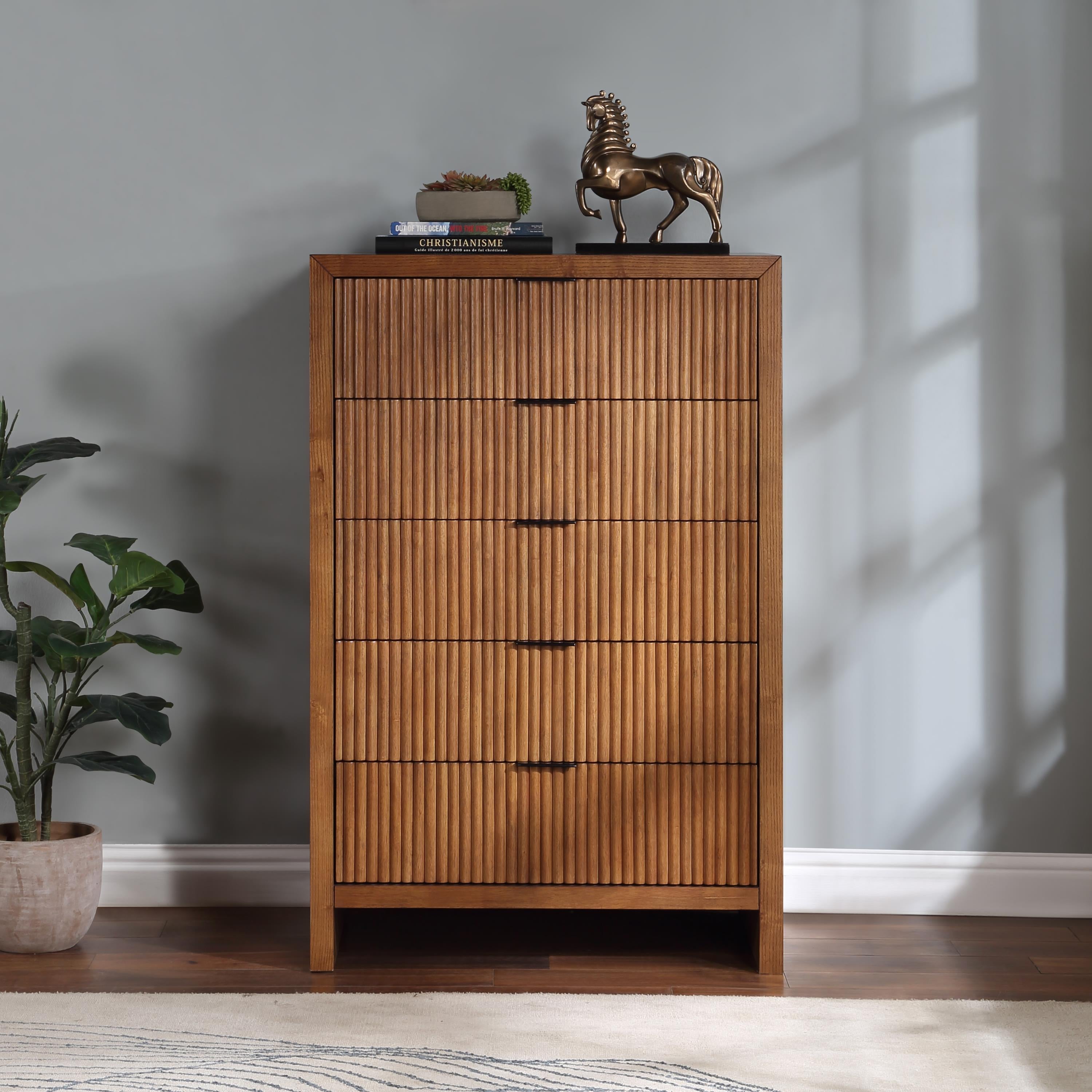 Meridian Fairfax Walnut Chest