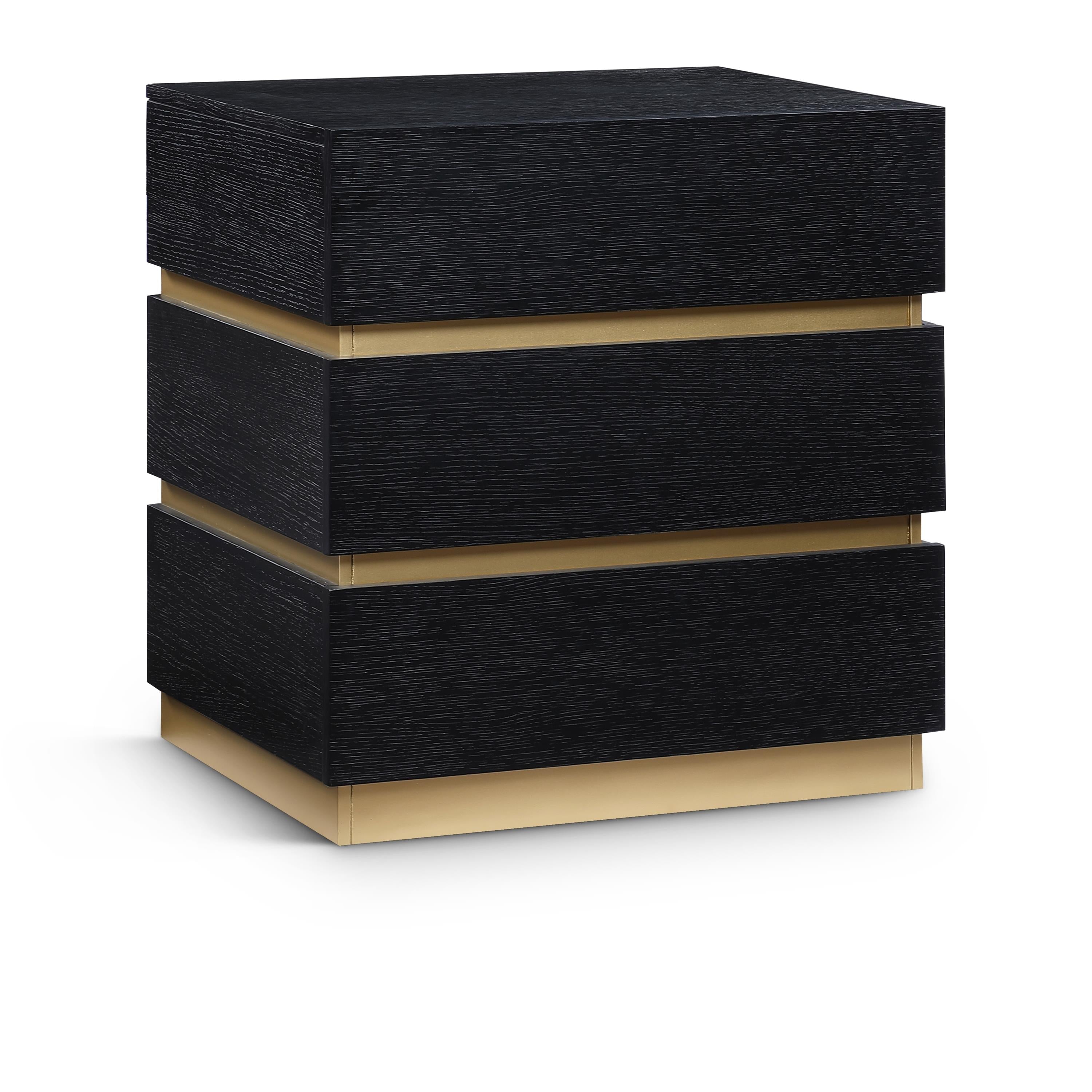 Meridian Zaylan Black Night Stand