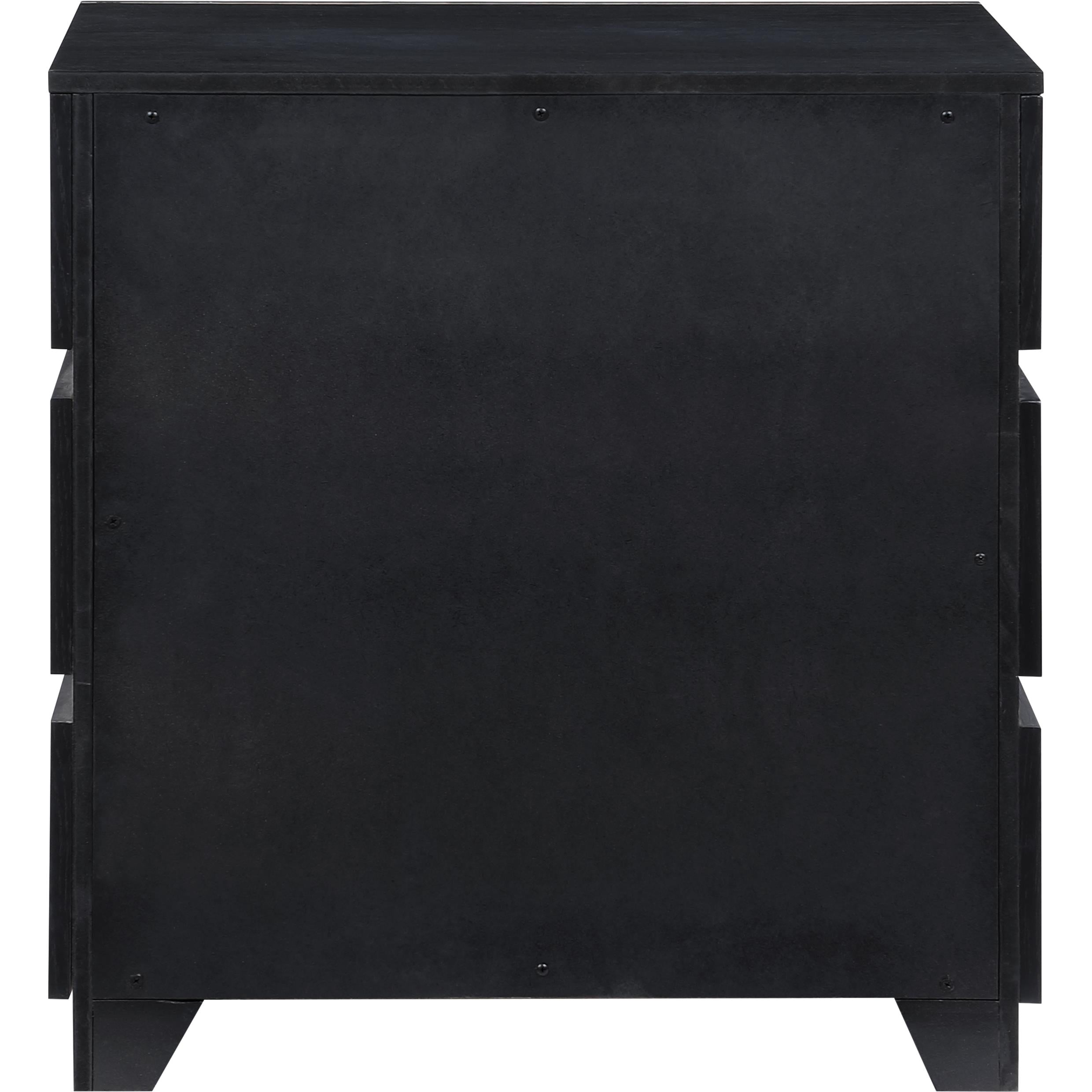 Meridian Zaylan Black Night Stand