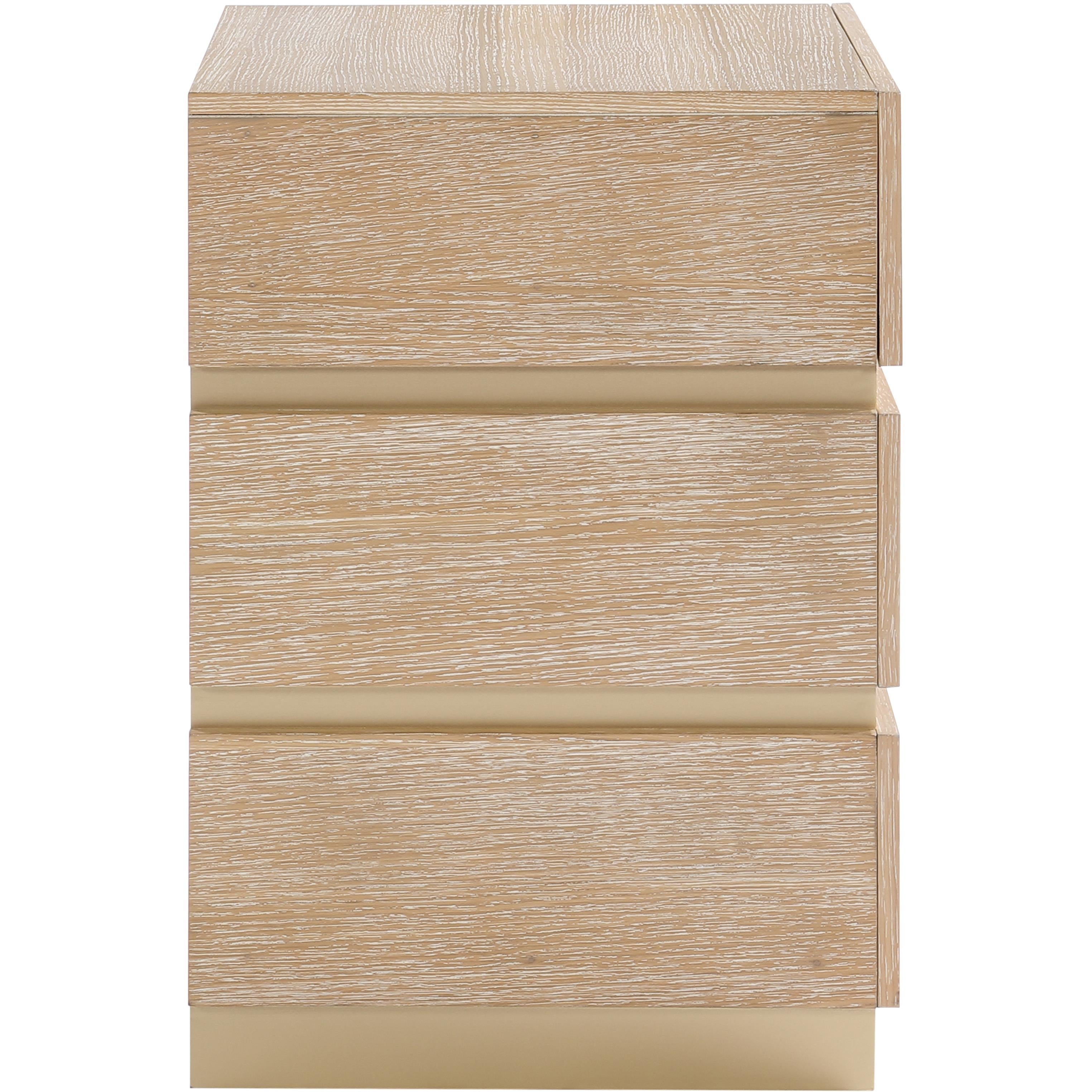 Meridian Zaylan Natural Night Stand