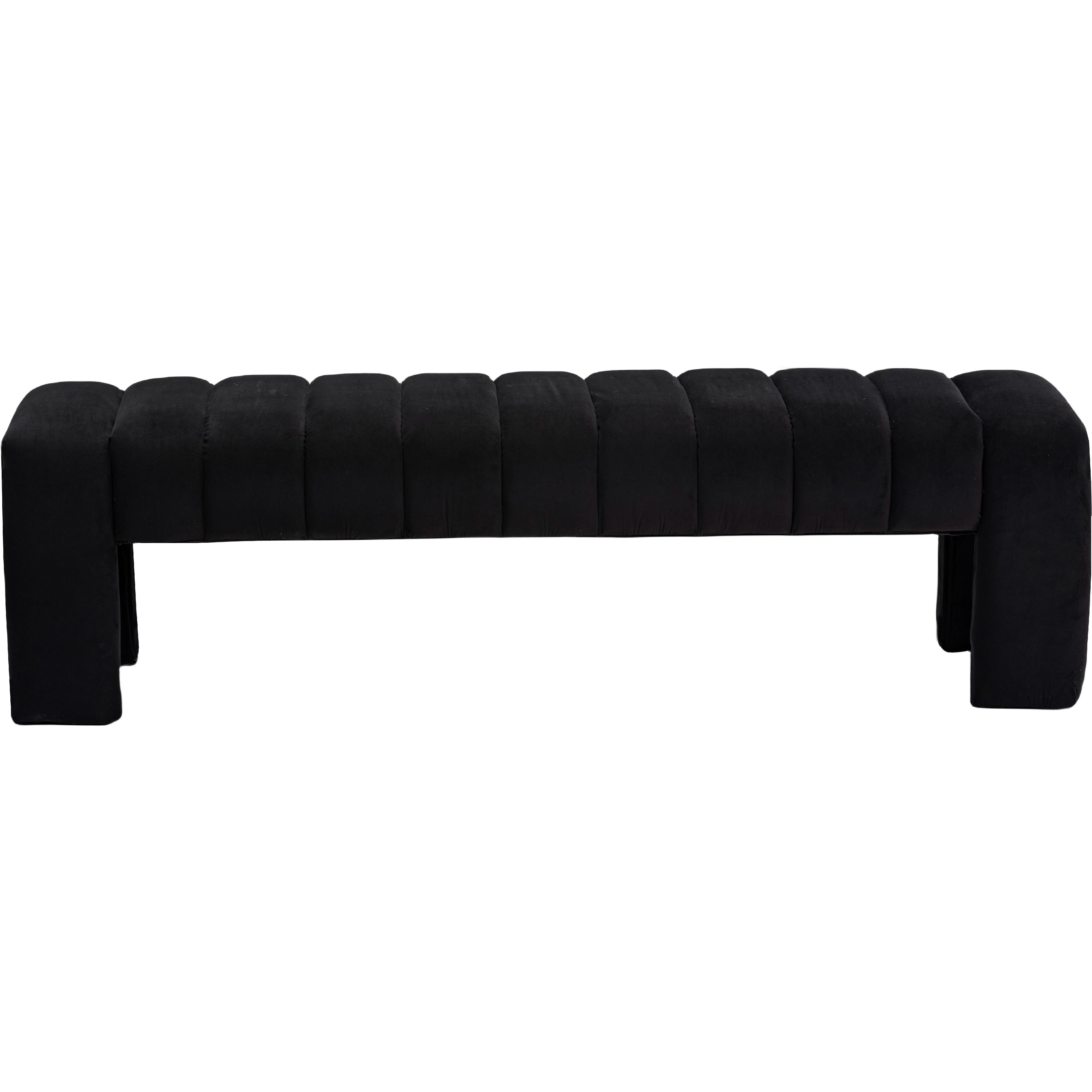 Meridian Andaz Black Bench