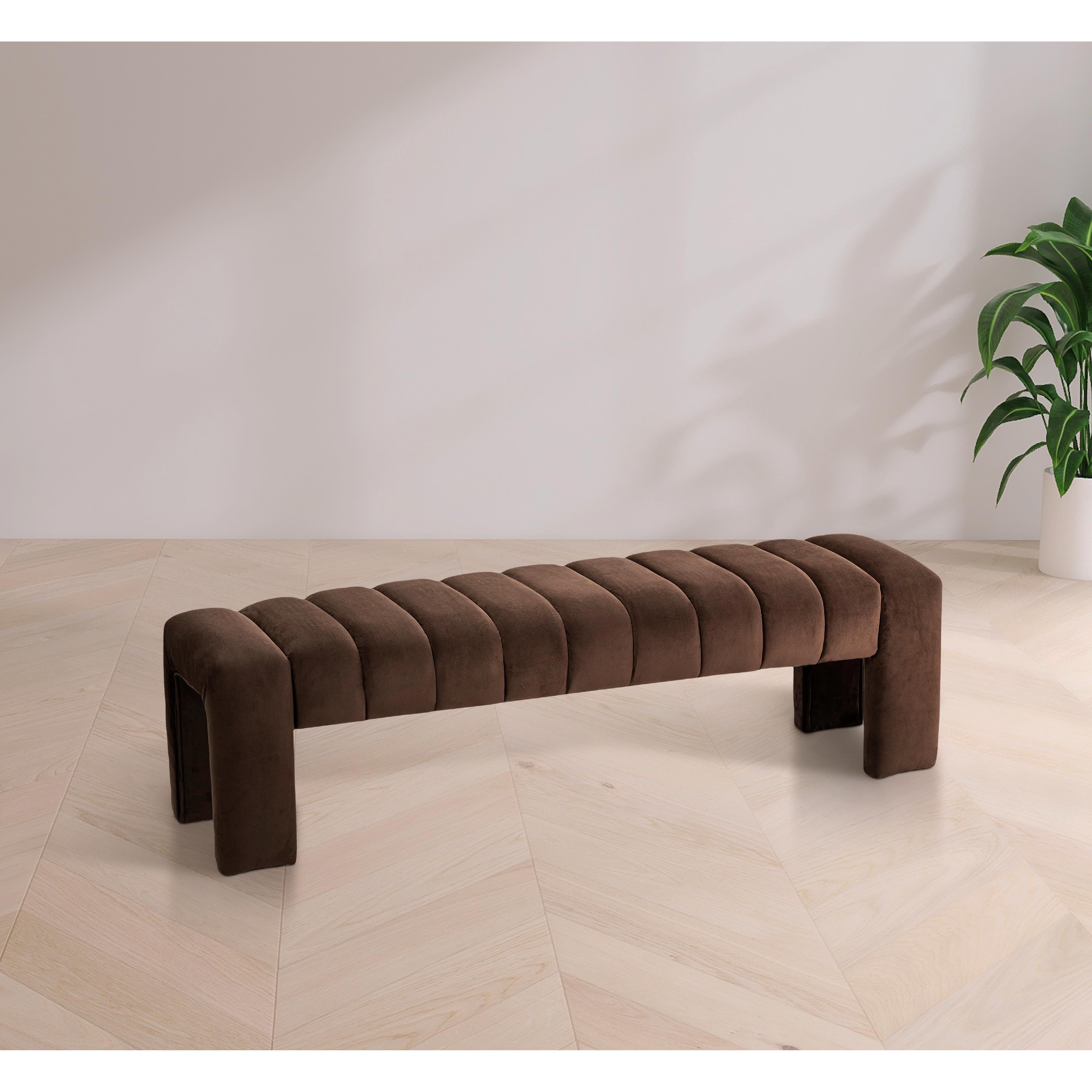 Meridian Andaz Brown Bench