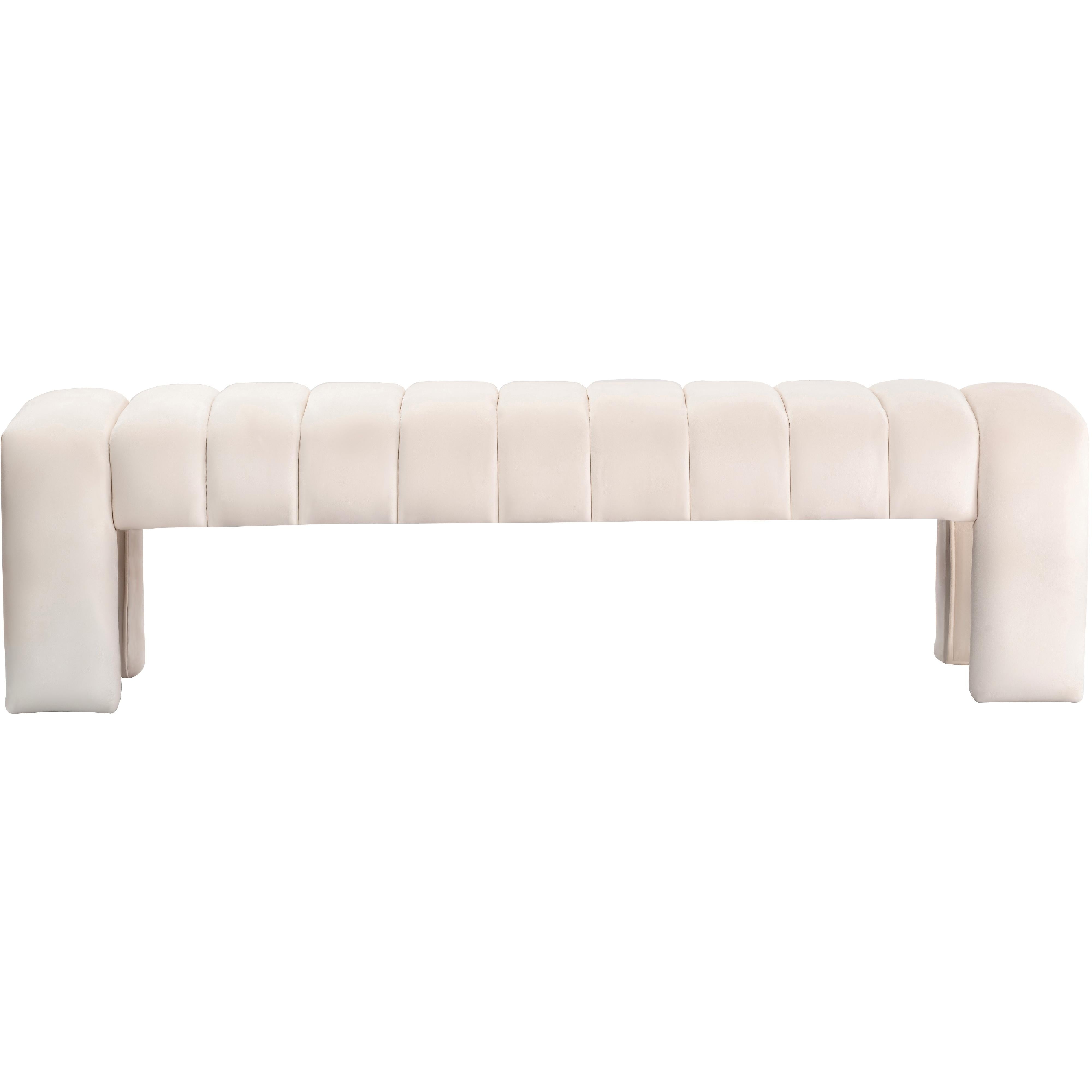 Meridian Andaz Cream Bench