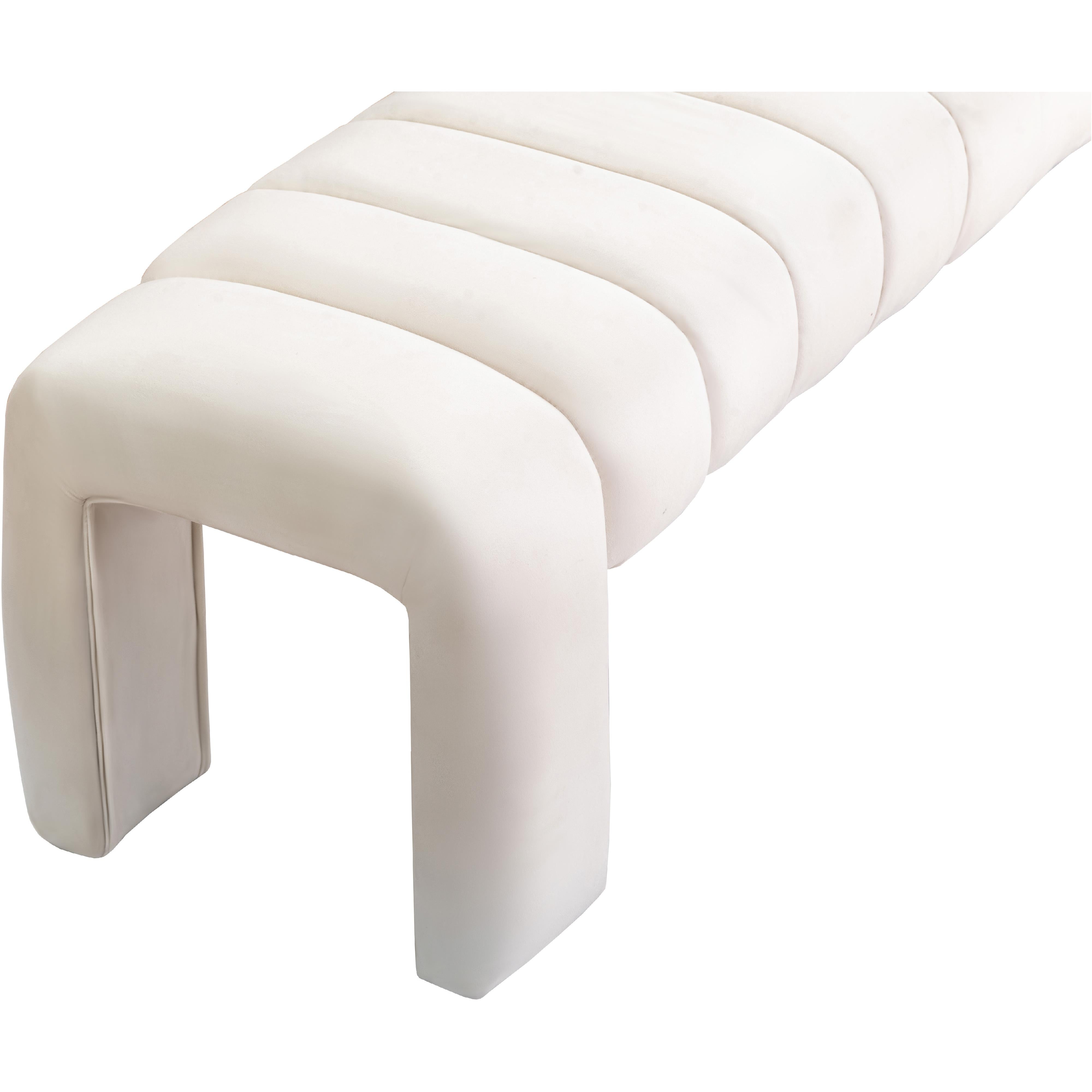 Meridian Andaz Cream Bench