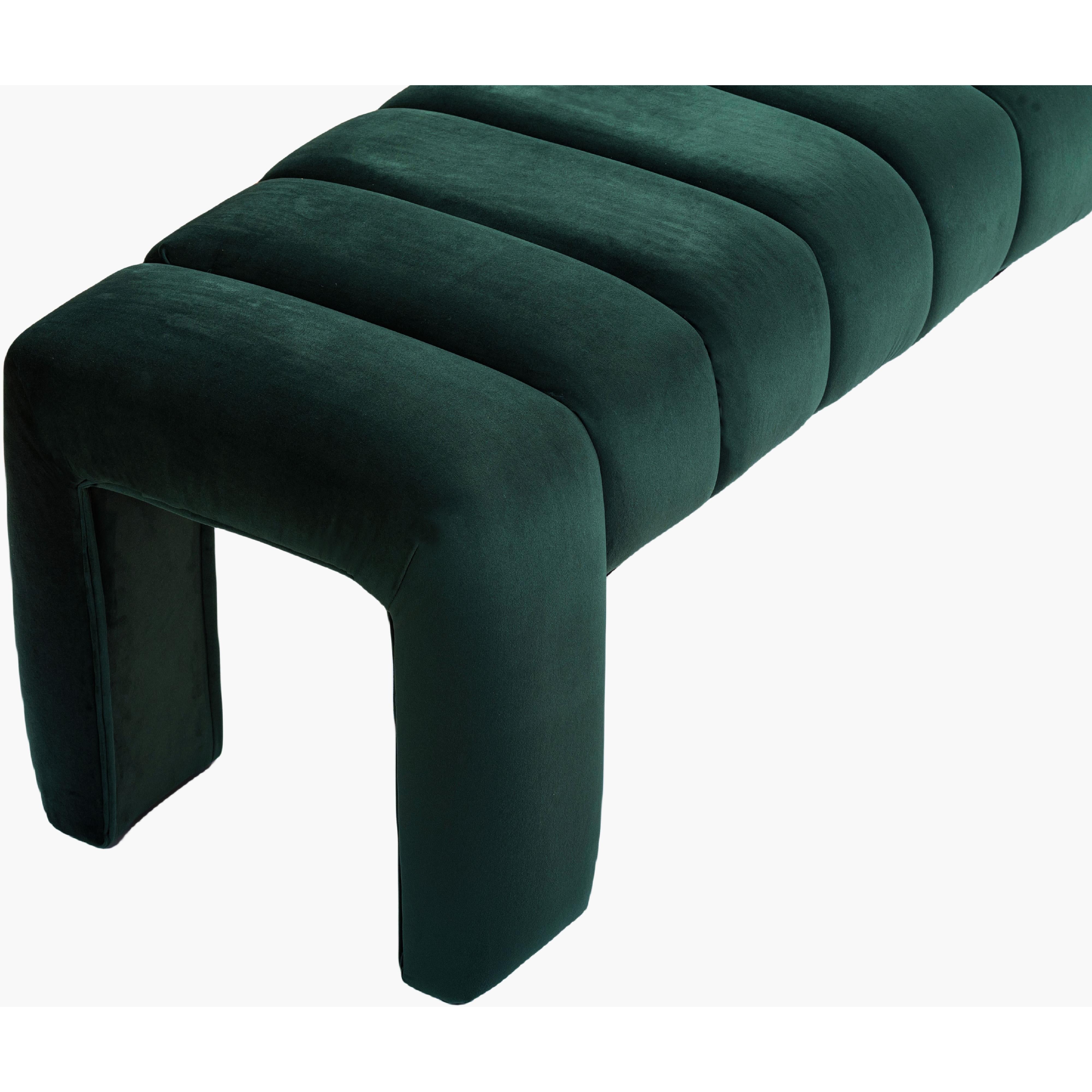 Meridian Andaz Green Bench