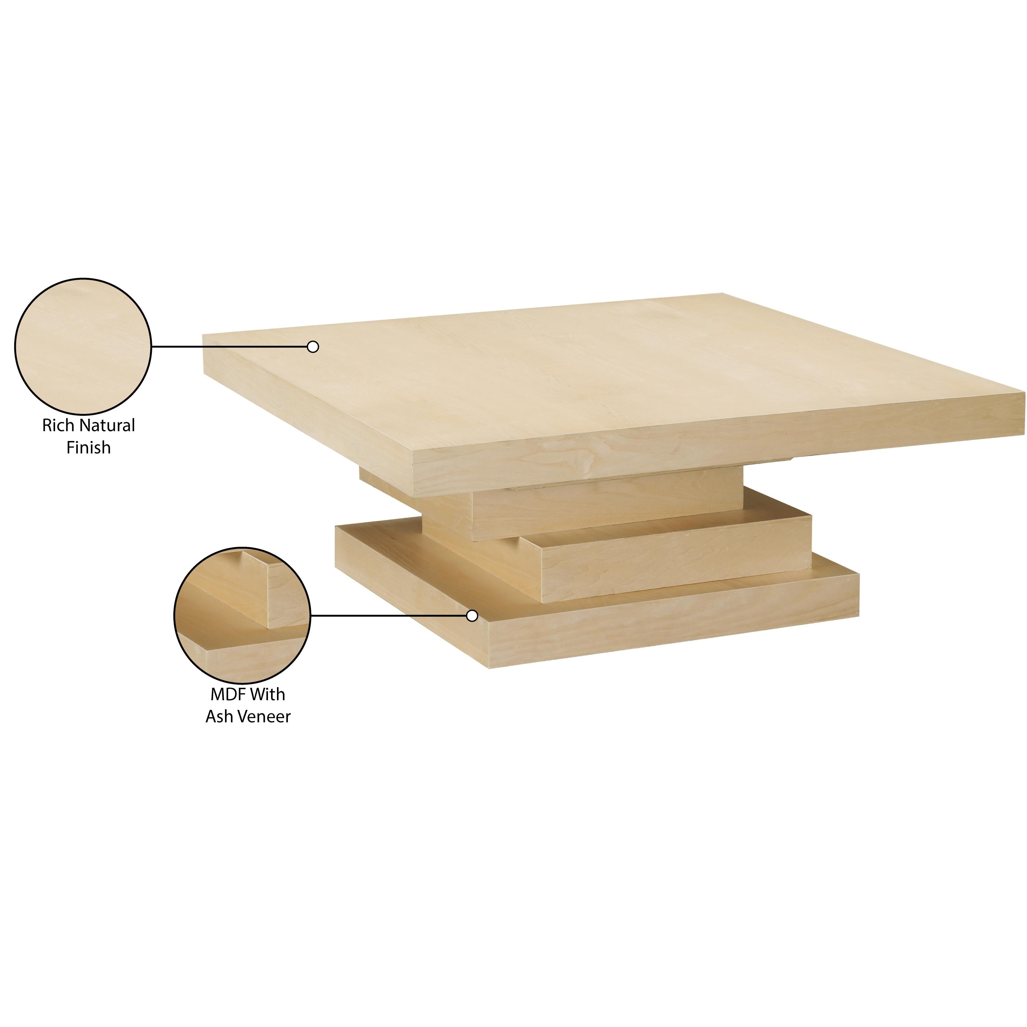 Meridian Westmount Natural Coffee Table