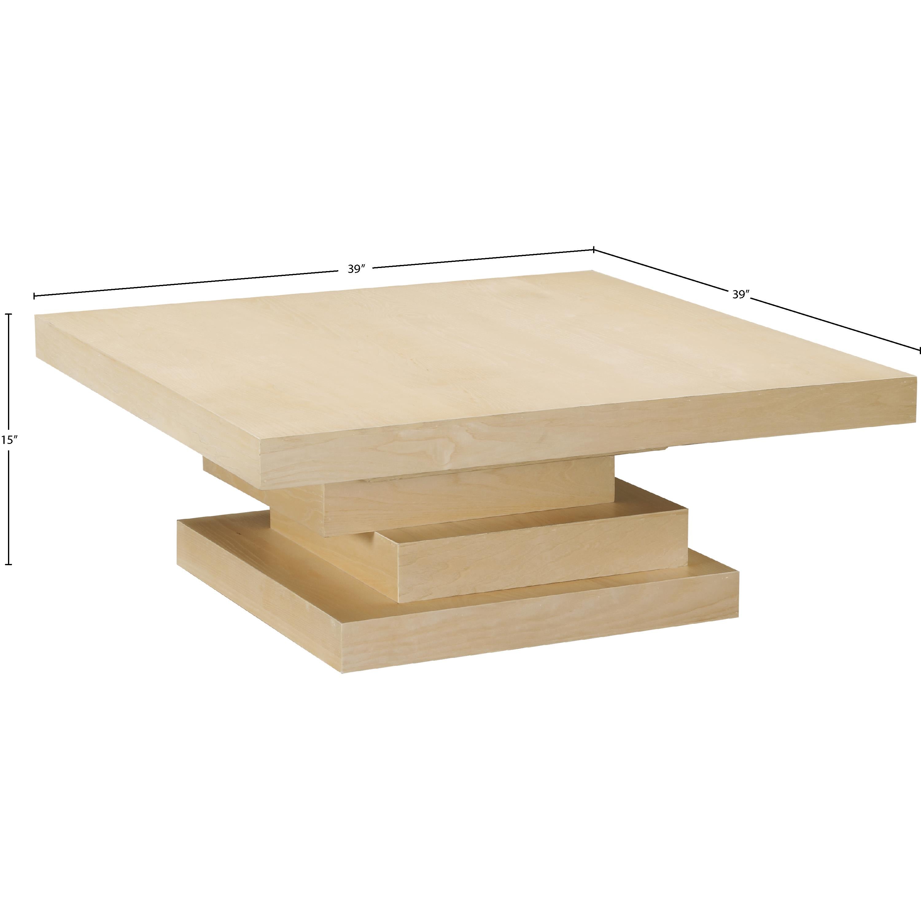 Meridian Westmount Natural Coffee Table