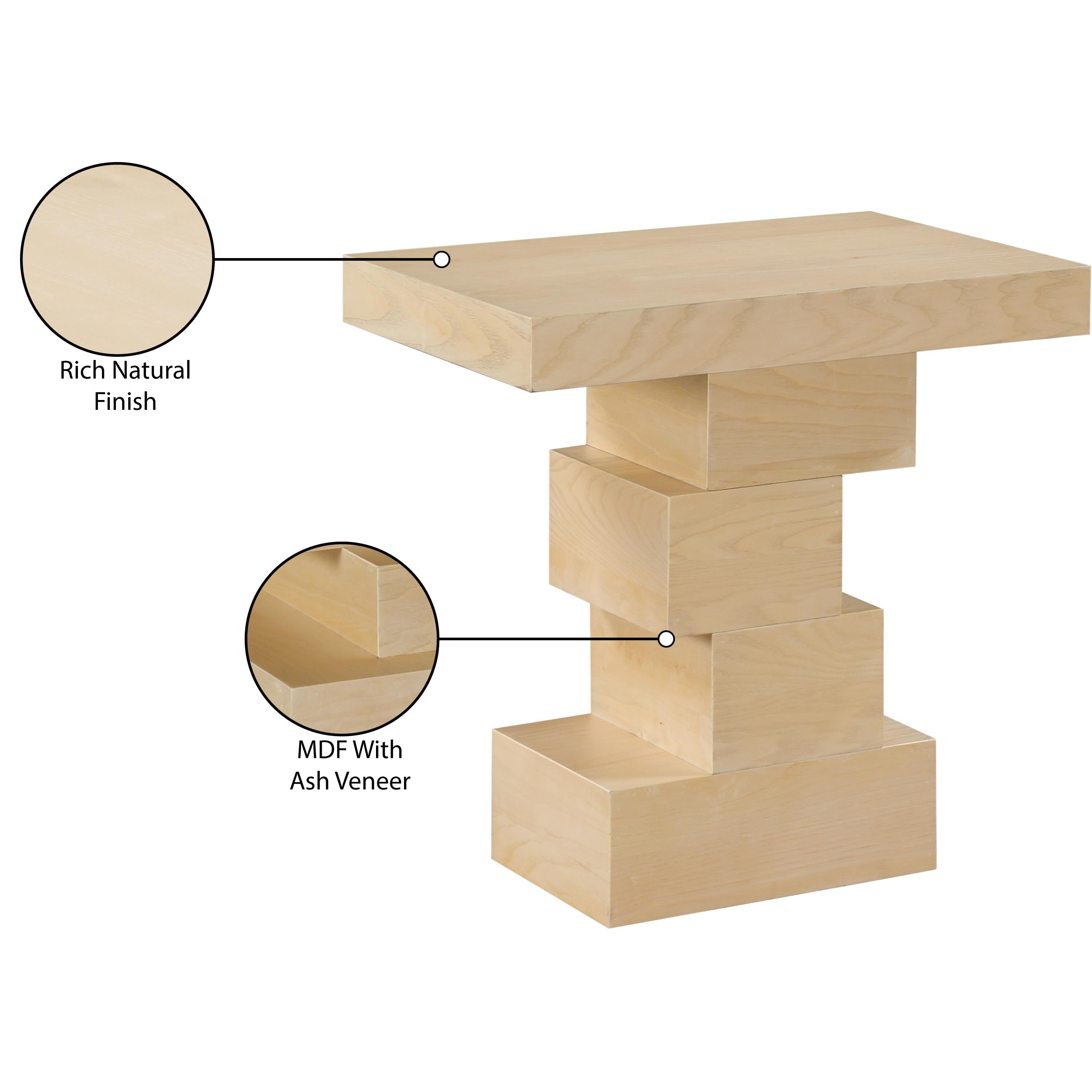 Meridian Westmount Natural End Table