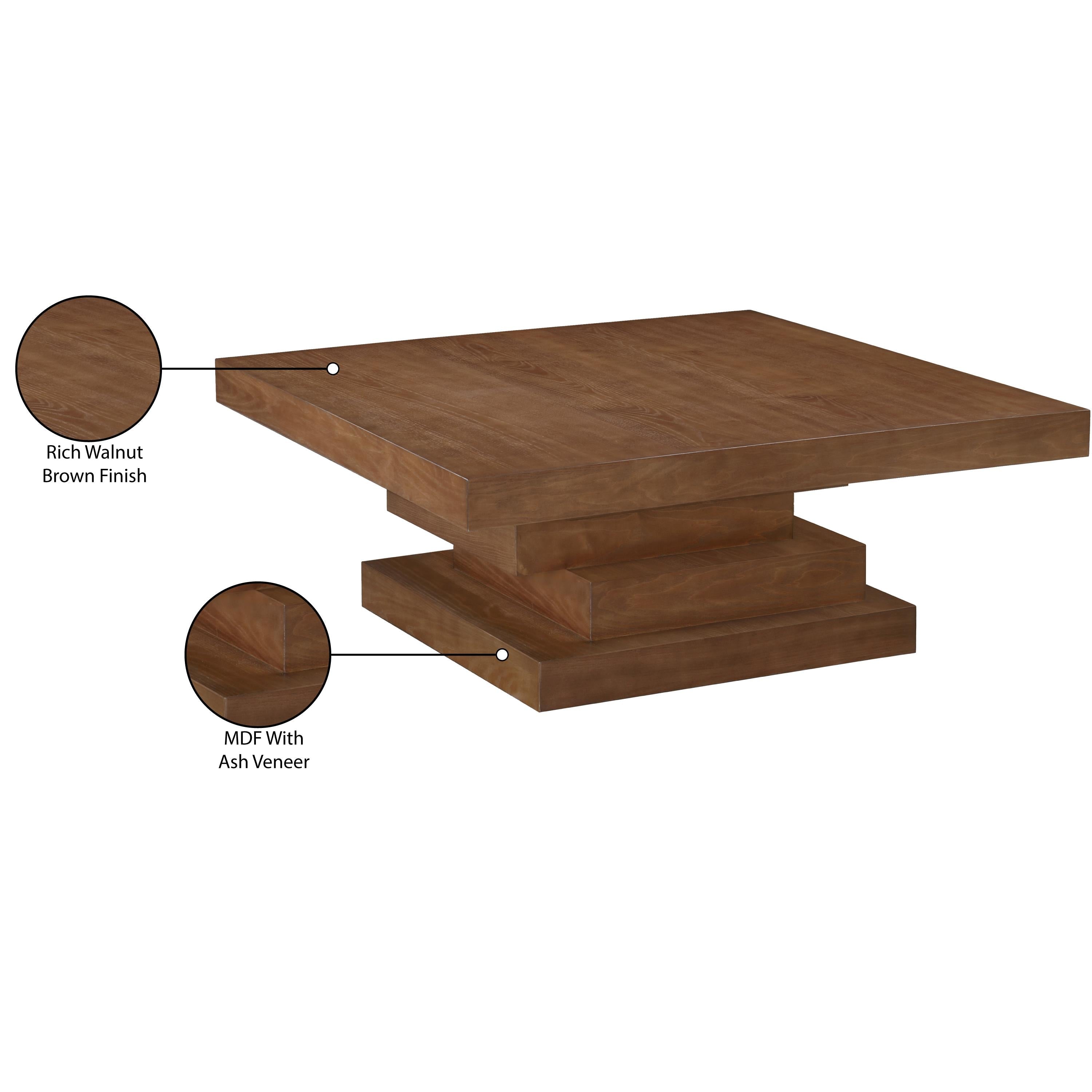 Meridian Westmount Walnut Coffee Table