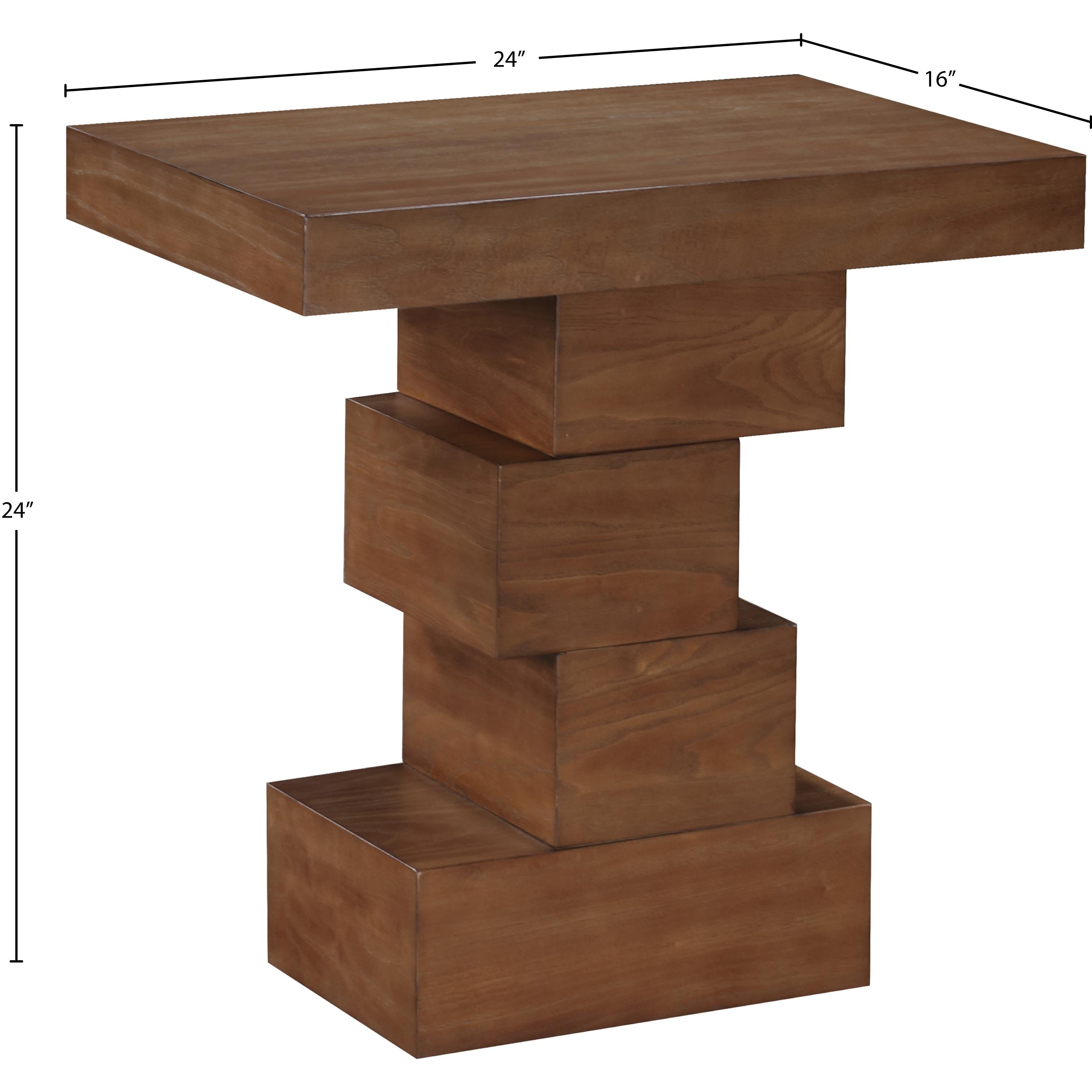 Meridian Westmount Walnut End Table