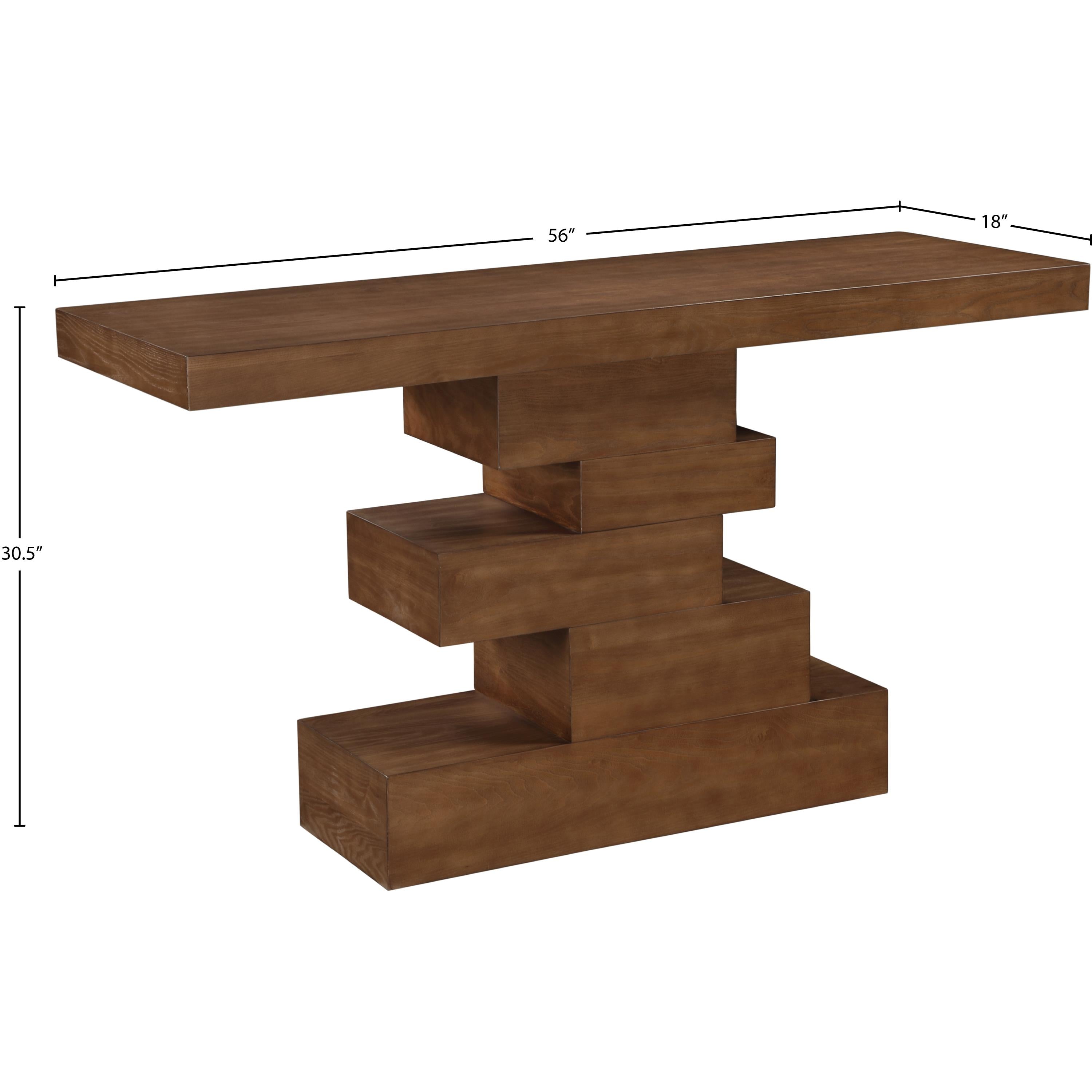 Meridian Westmount Walnut Console Table