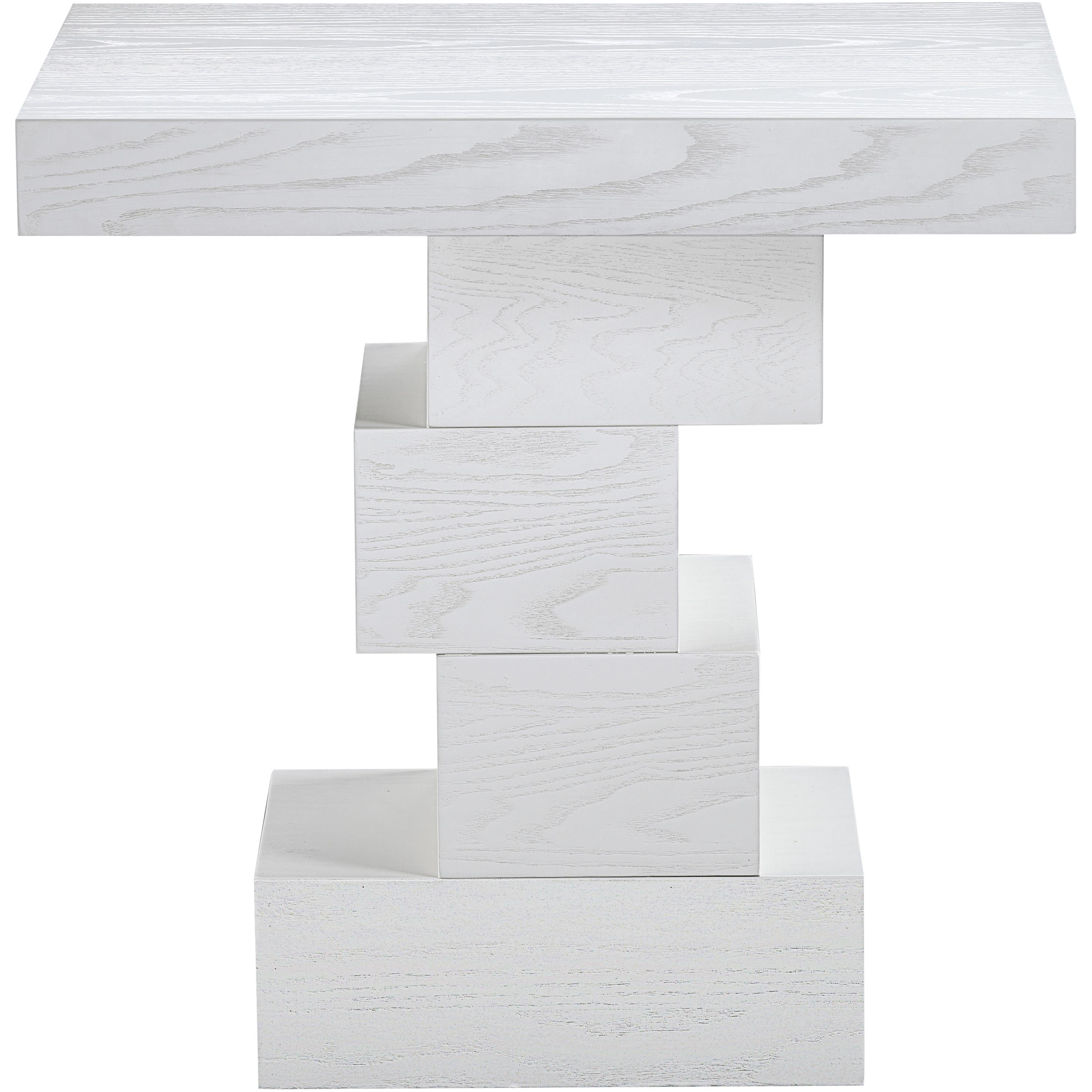 Meridian Westmount Off-White End Table