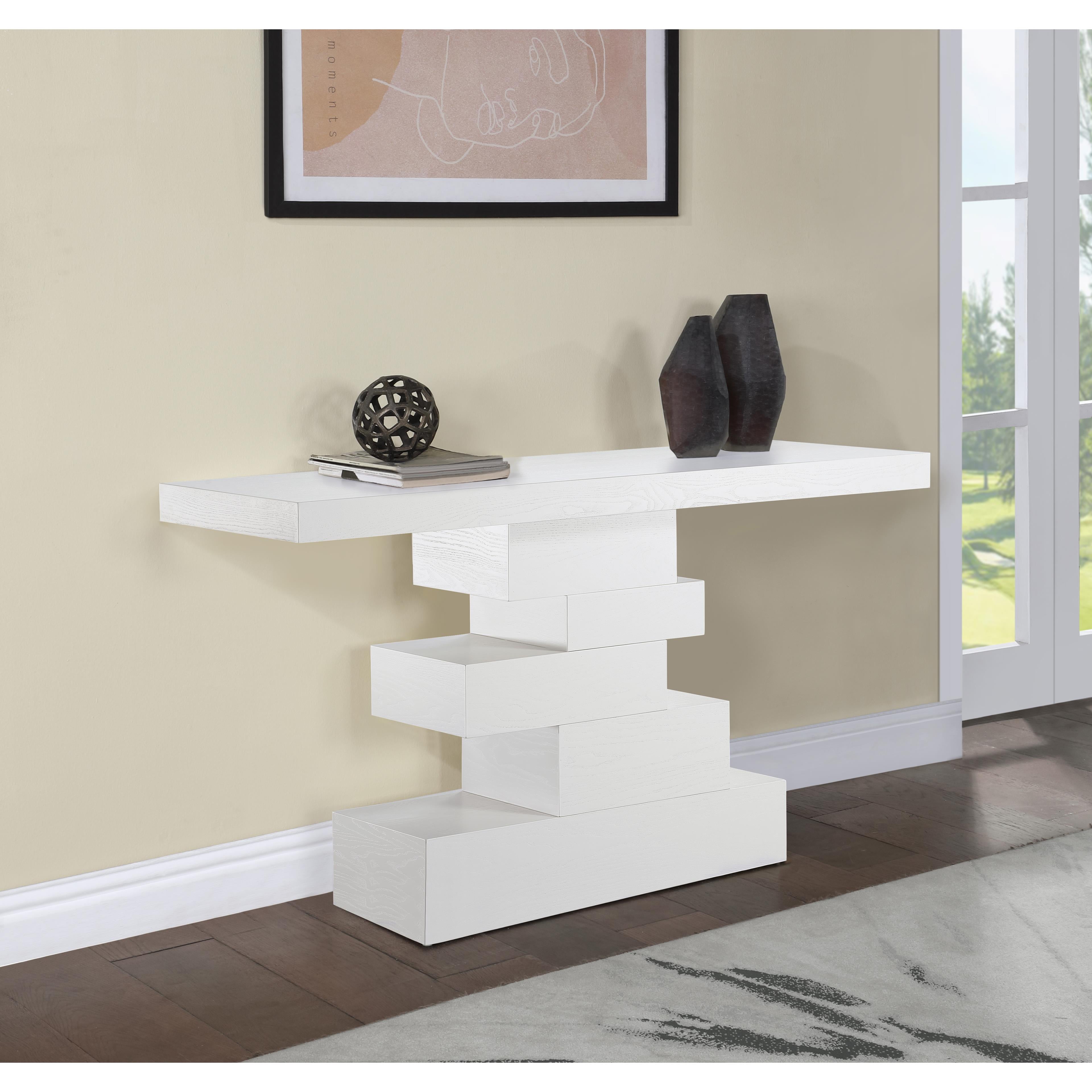 Meridian Westmount Off-White Console Table