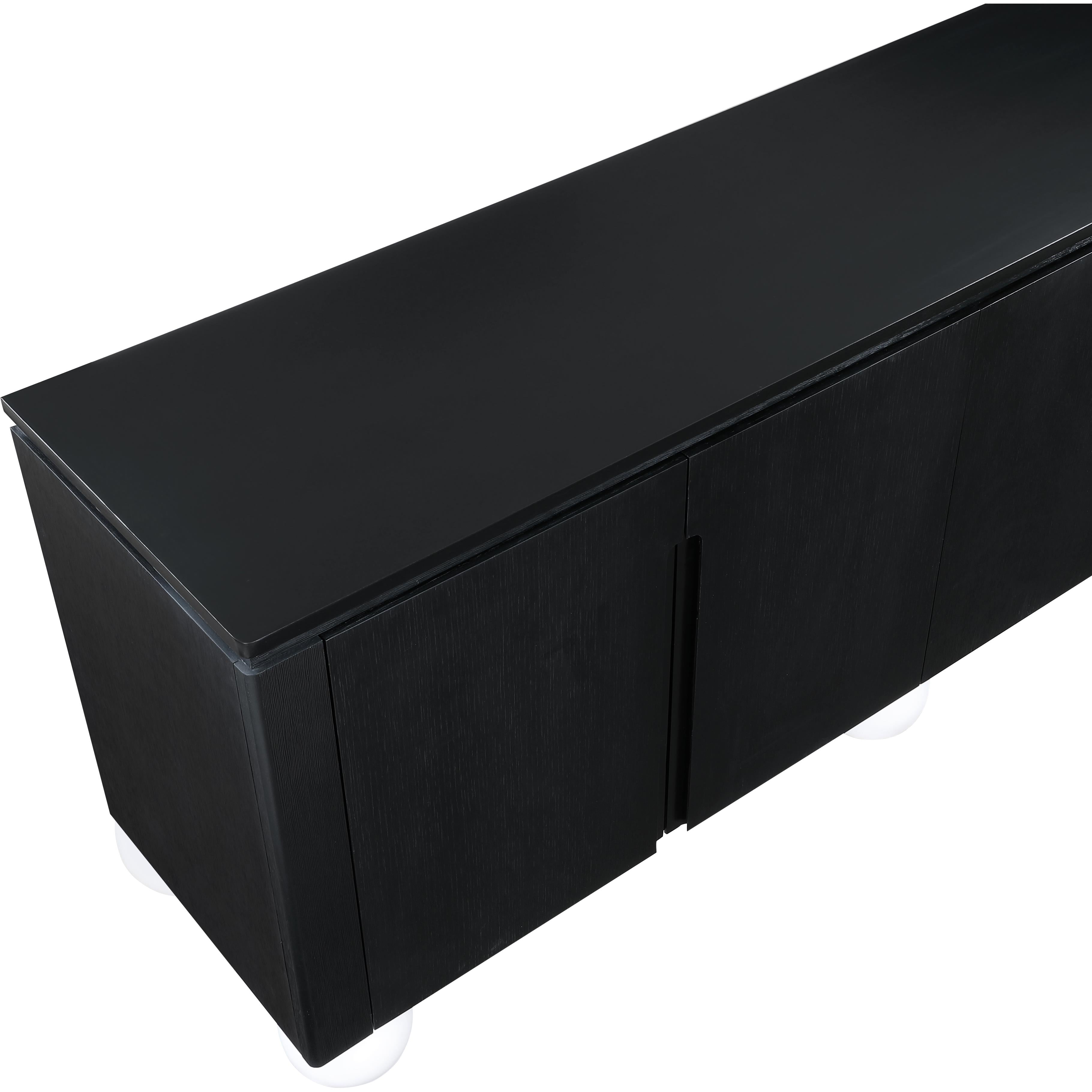 Meridian Cardiff Black Sideboard/Buffet