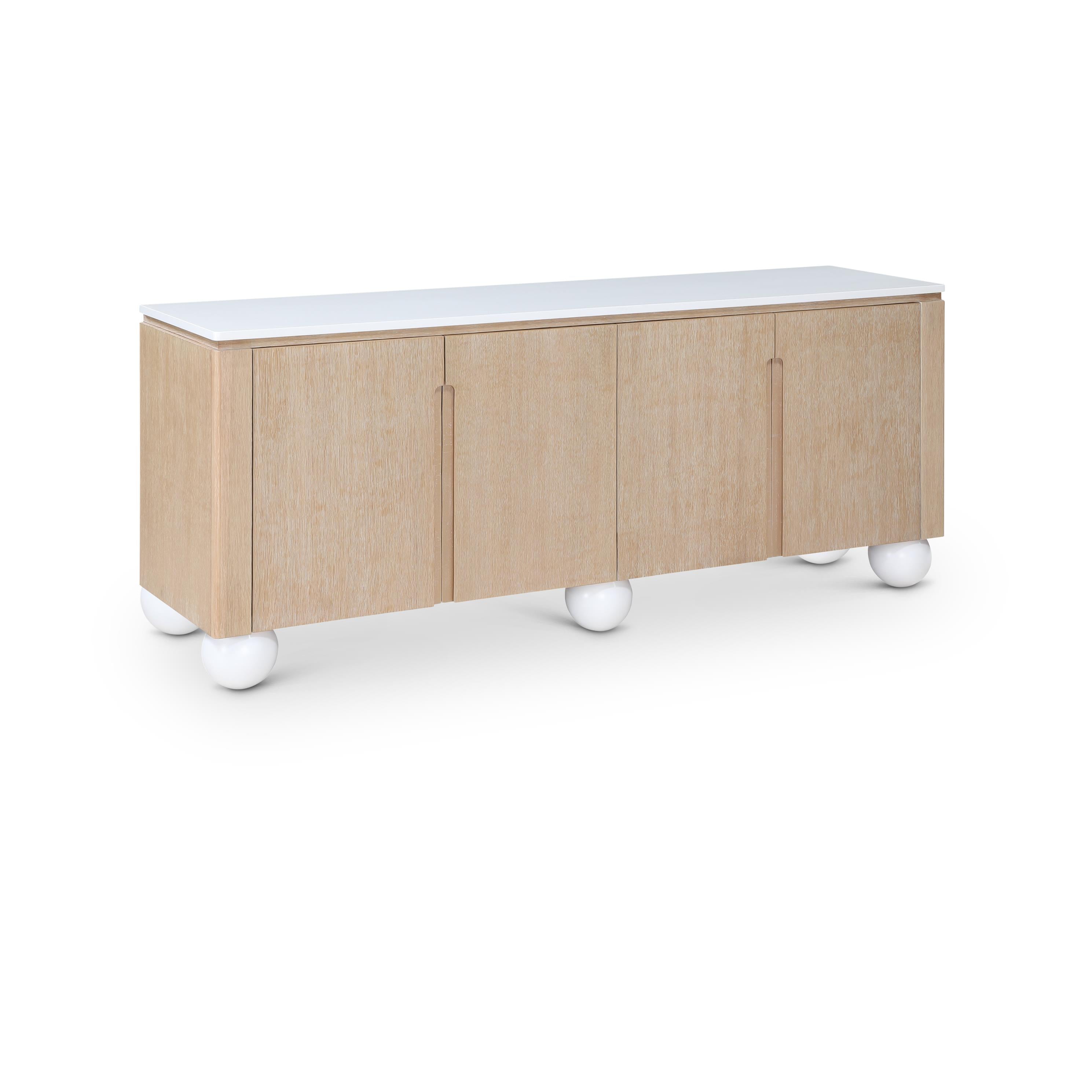 Meridian Cardiff Natural Sideboard/Buffet