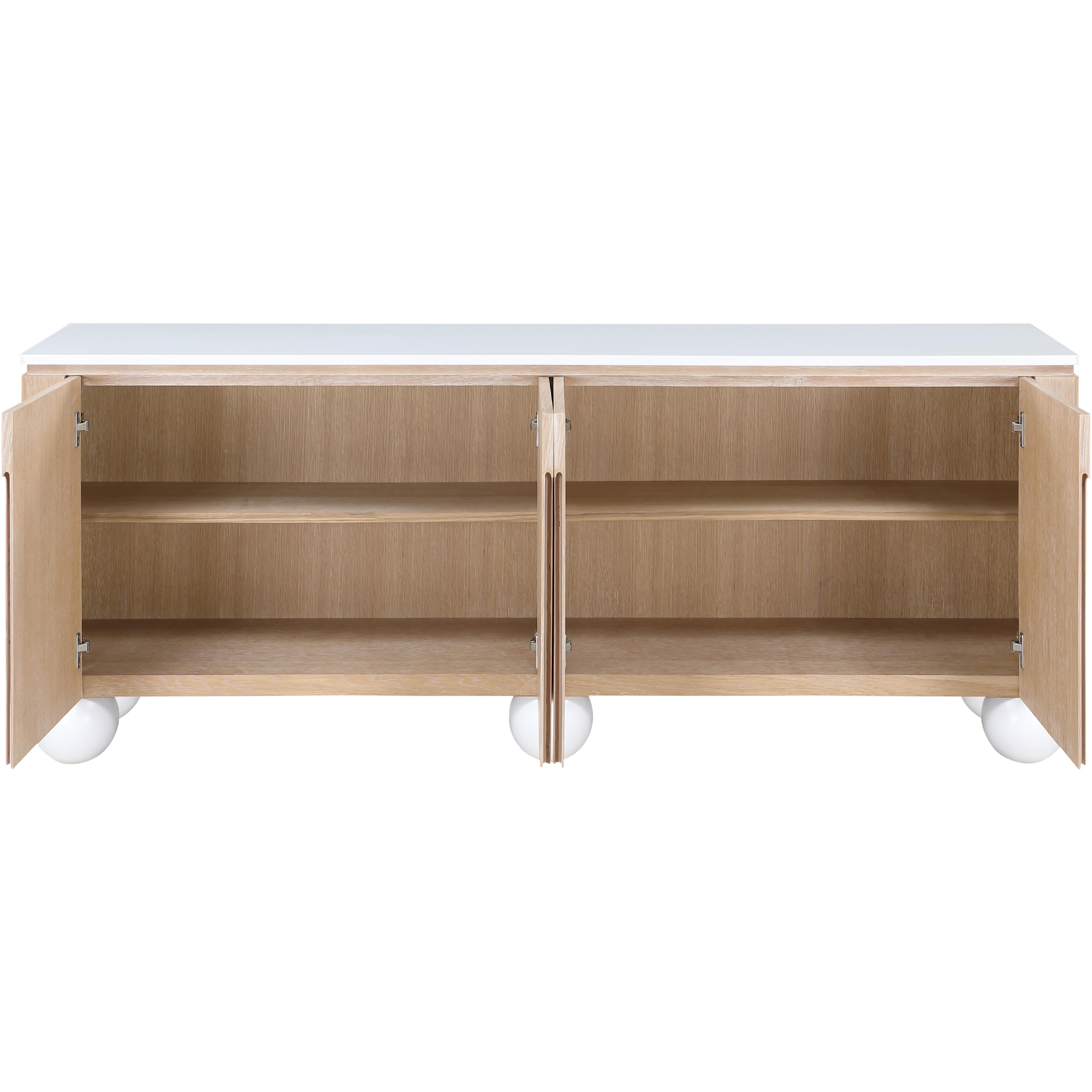 Meridian Cardiff Natural Sideboard/Buffet