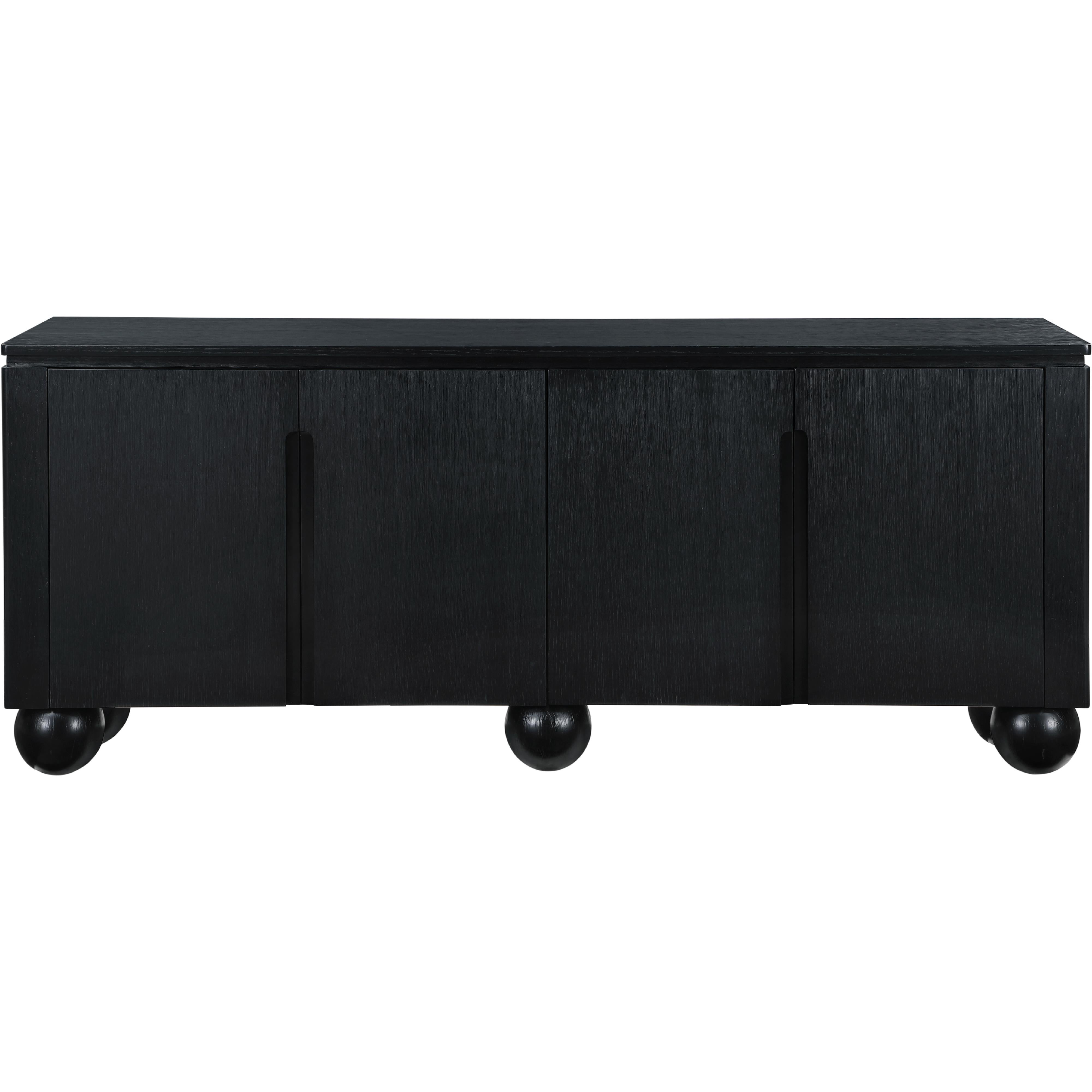 Meridian Cardiff Black Sideboard/Buffet