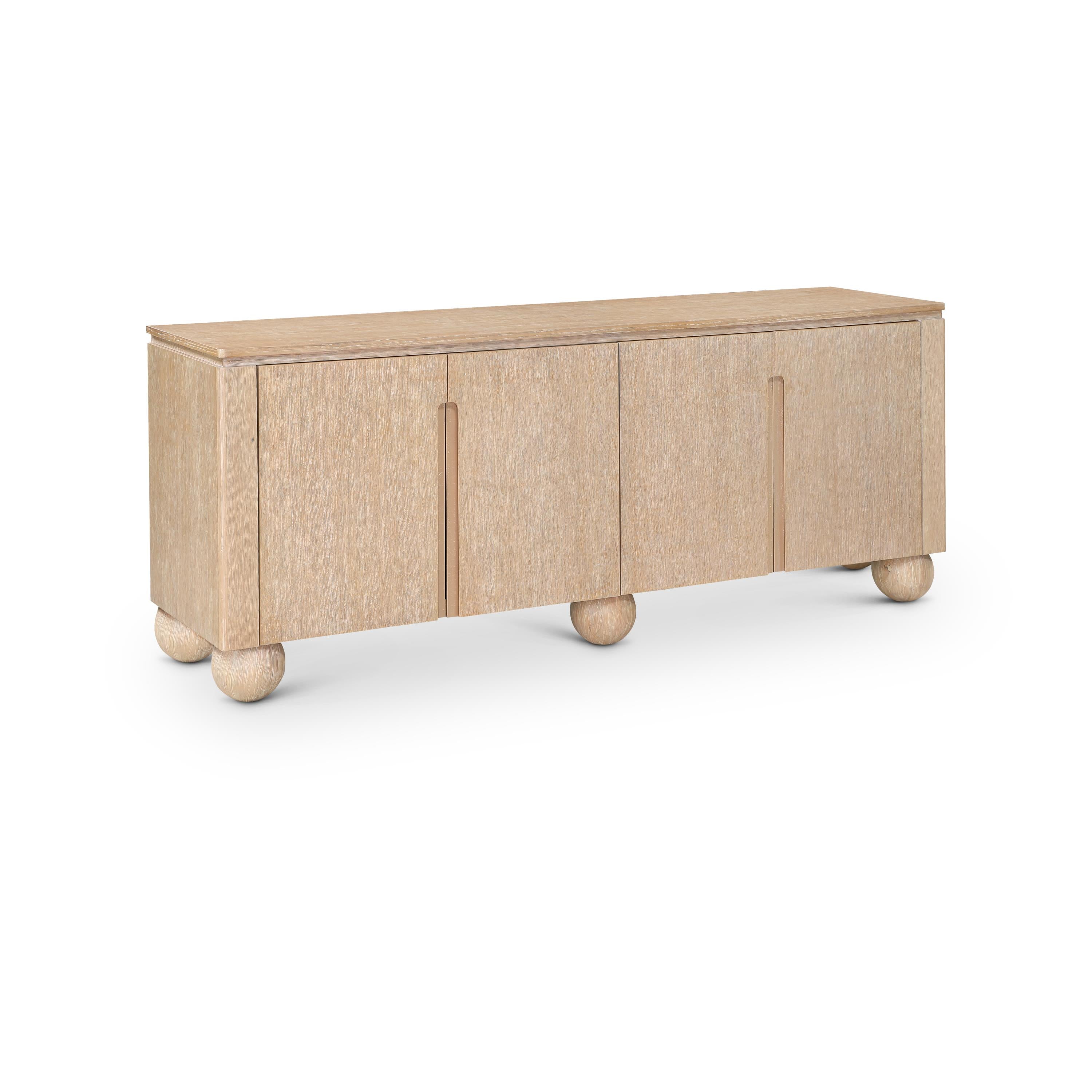 Meridian Cardiff Natural Sideboard/Buffet