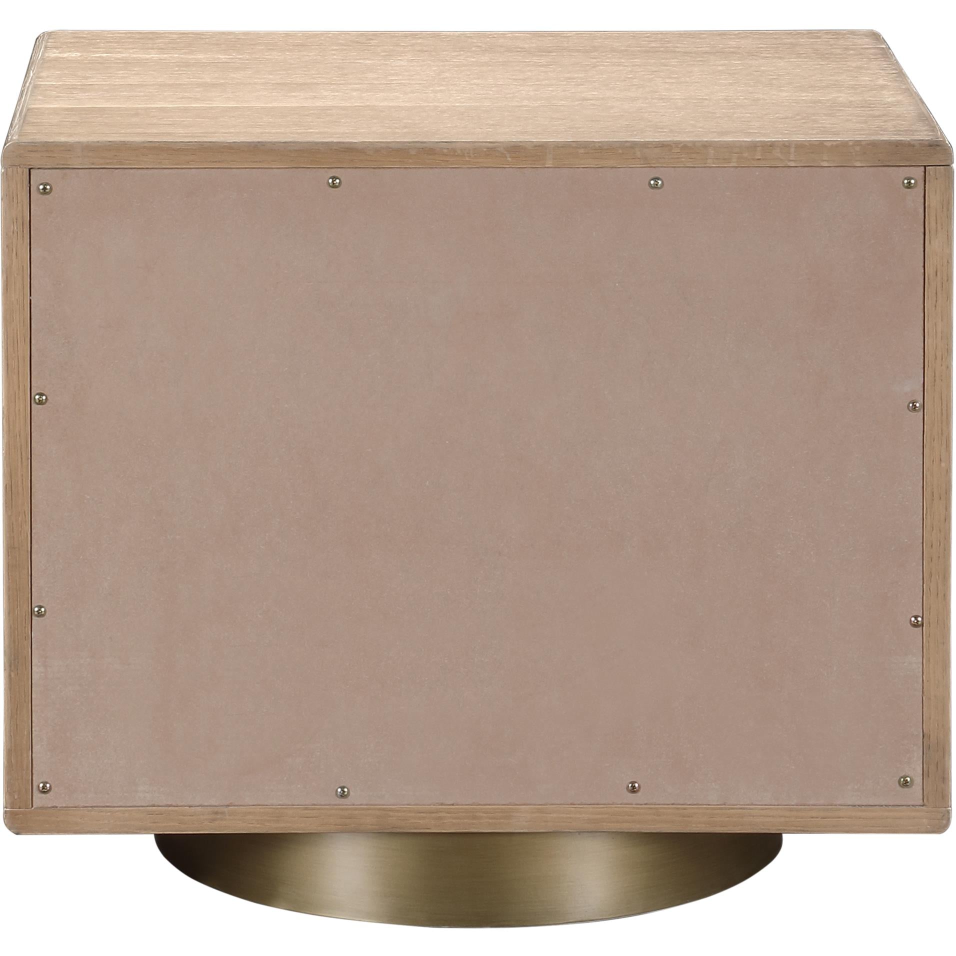 Meridian Wade Natural Night Stand / Side Table