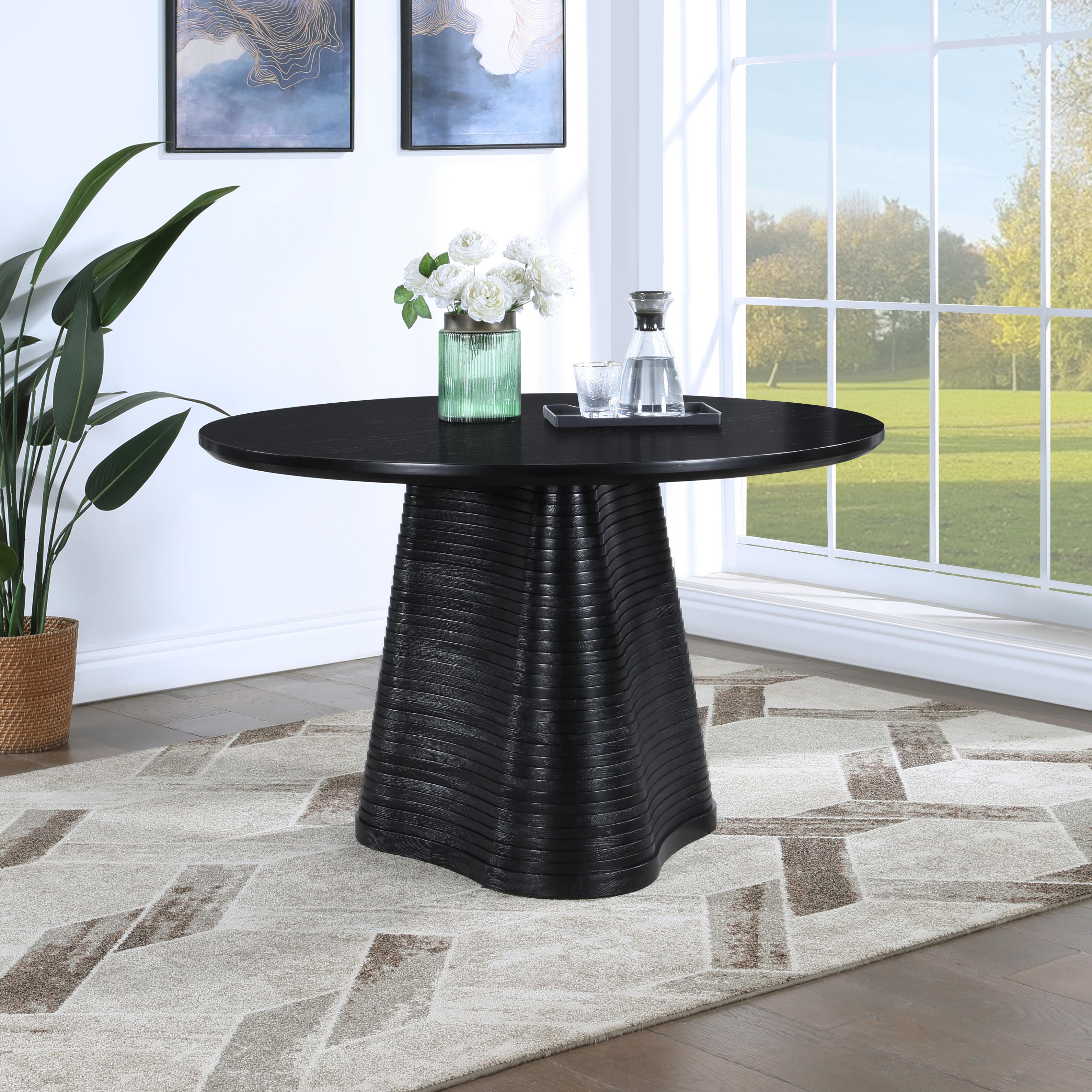 Meridian Bernada Black Dining Table