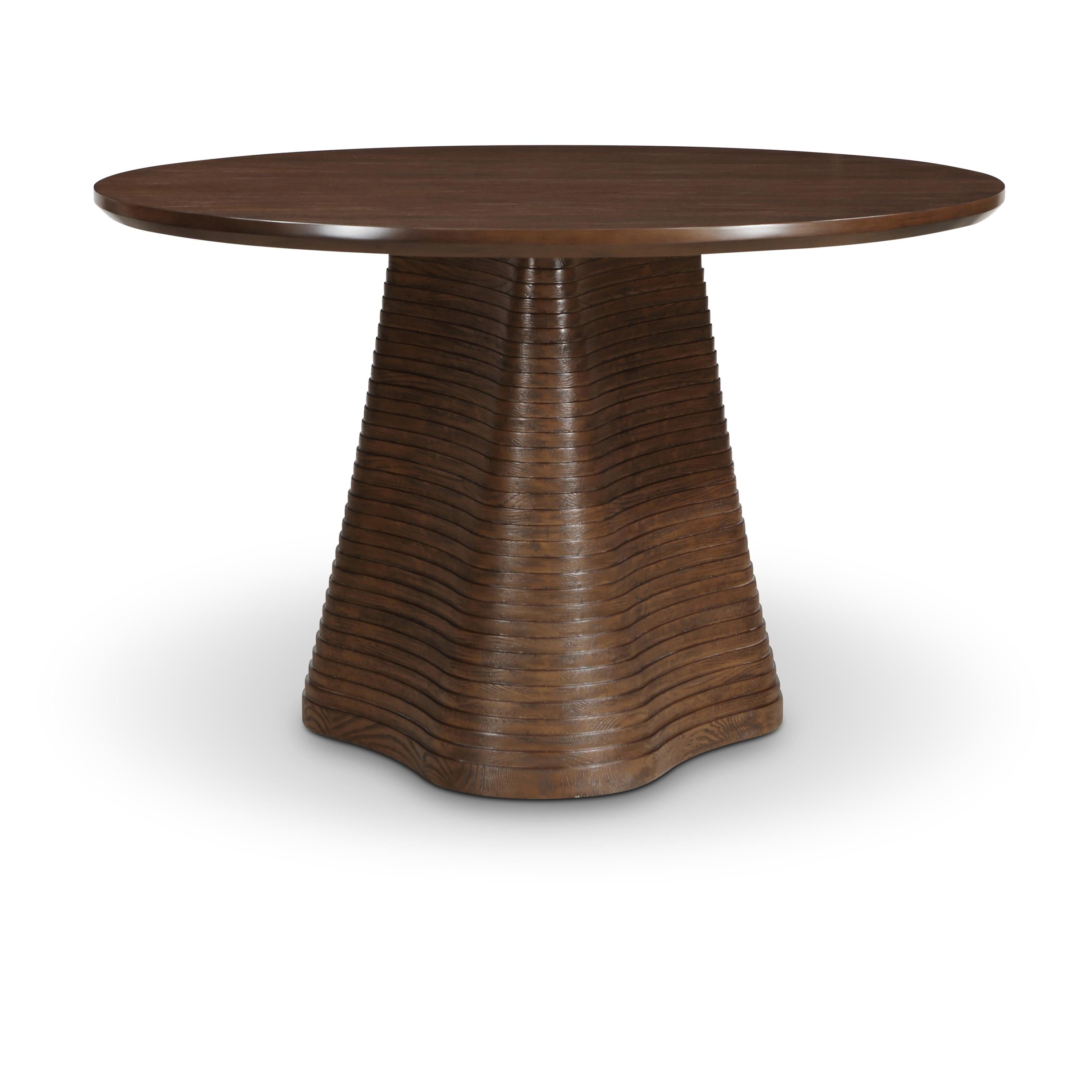 Meridian Bernada Brown Dining Table