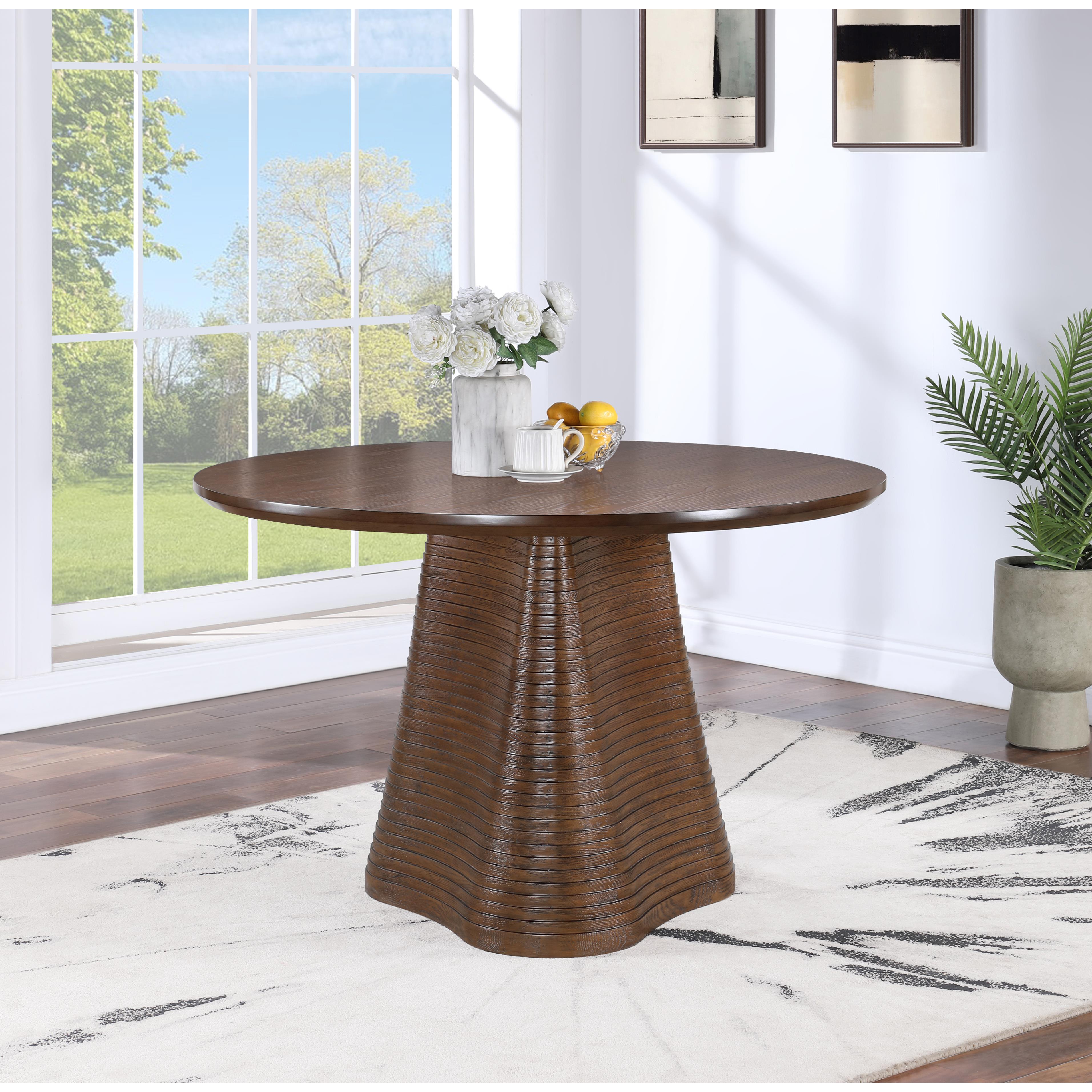 Meridian Bernada Brown Dining Table