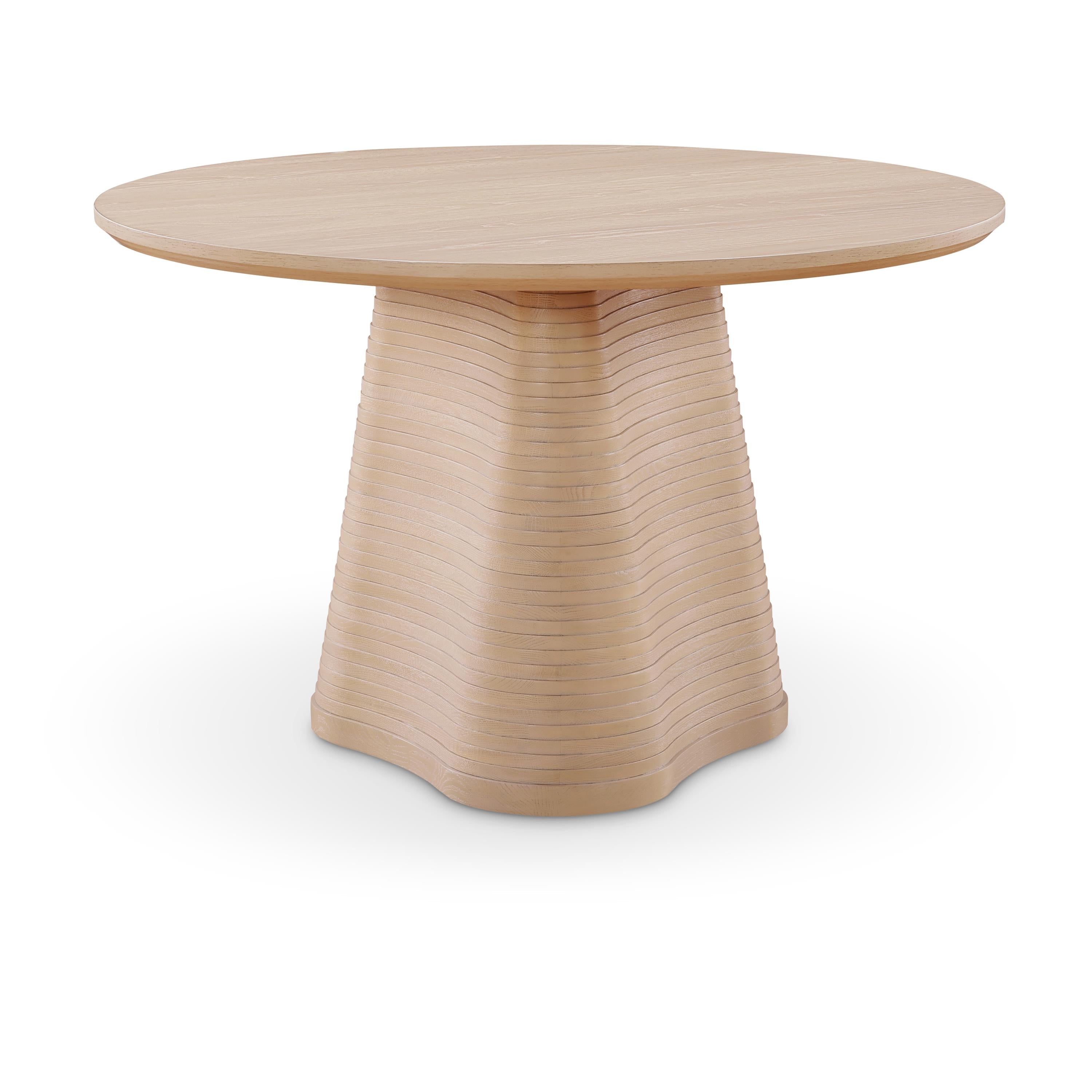 Meridian Bernada Natural Dining Table