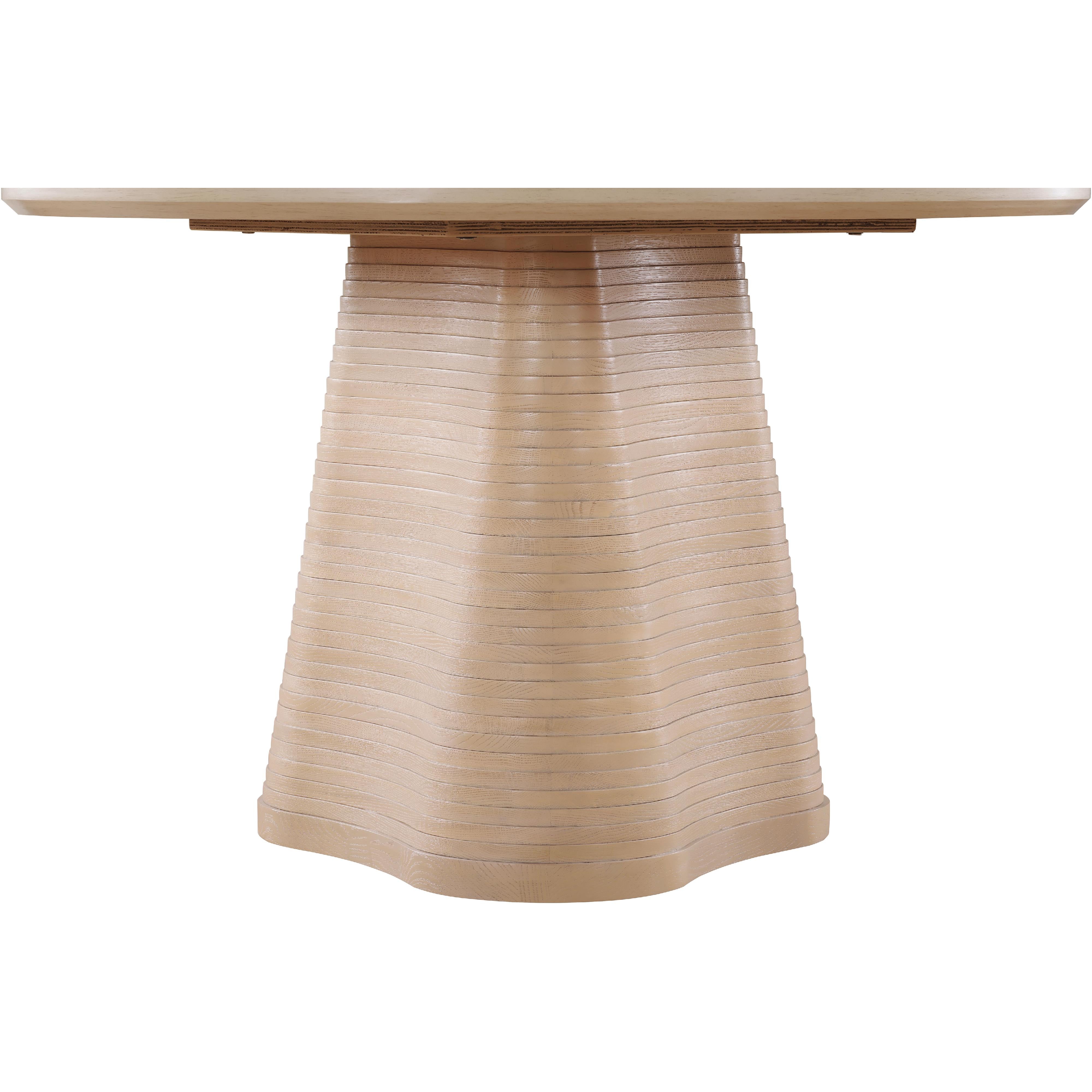 Meridian Bernada Natural Dining Table