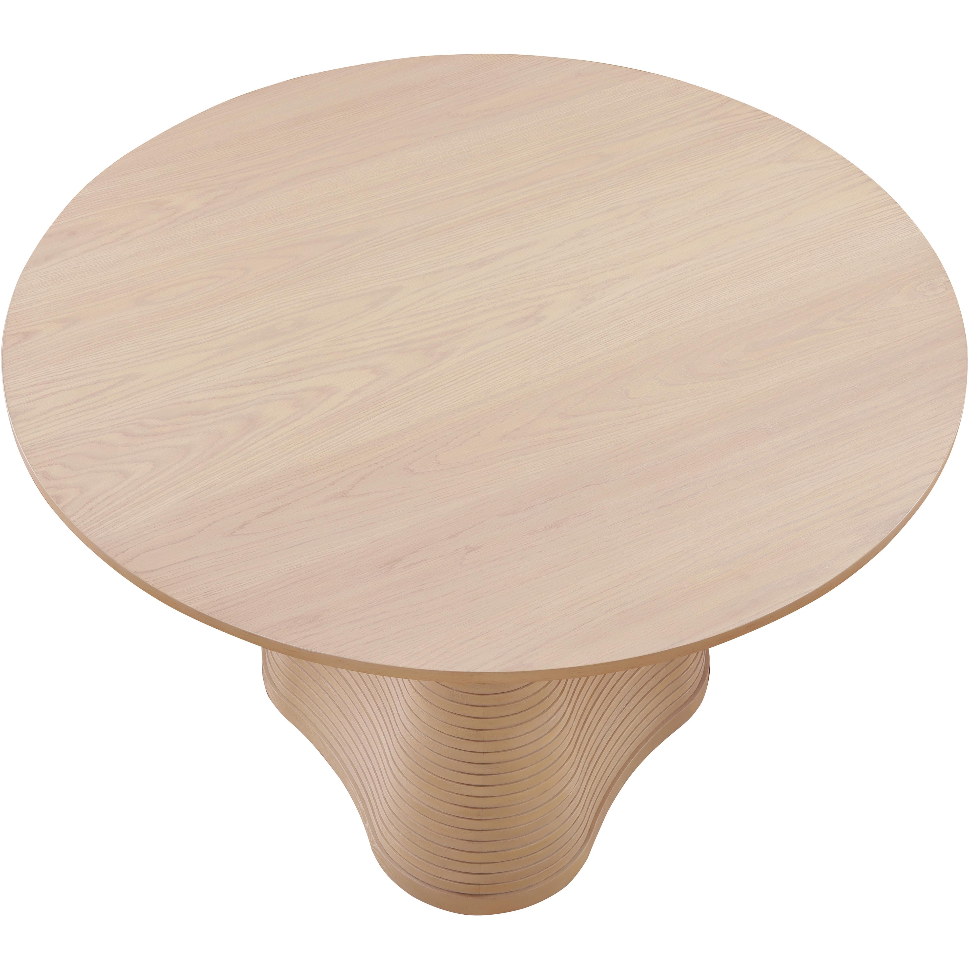 Meridian Bernada Natural Dining Table