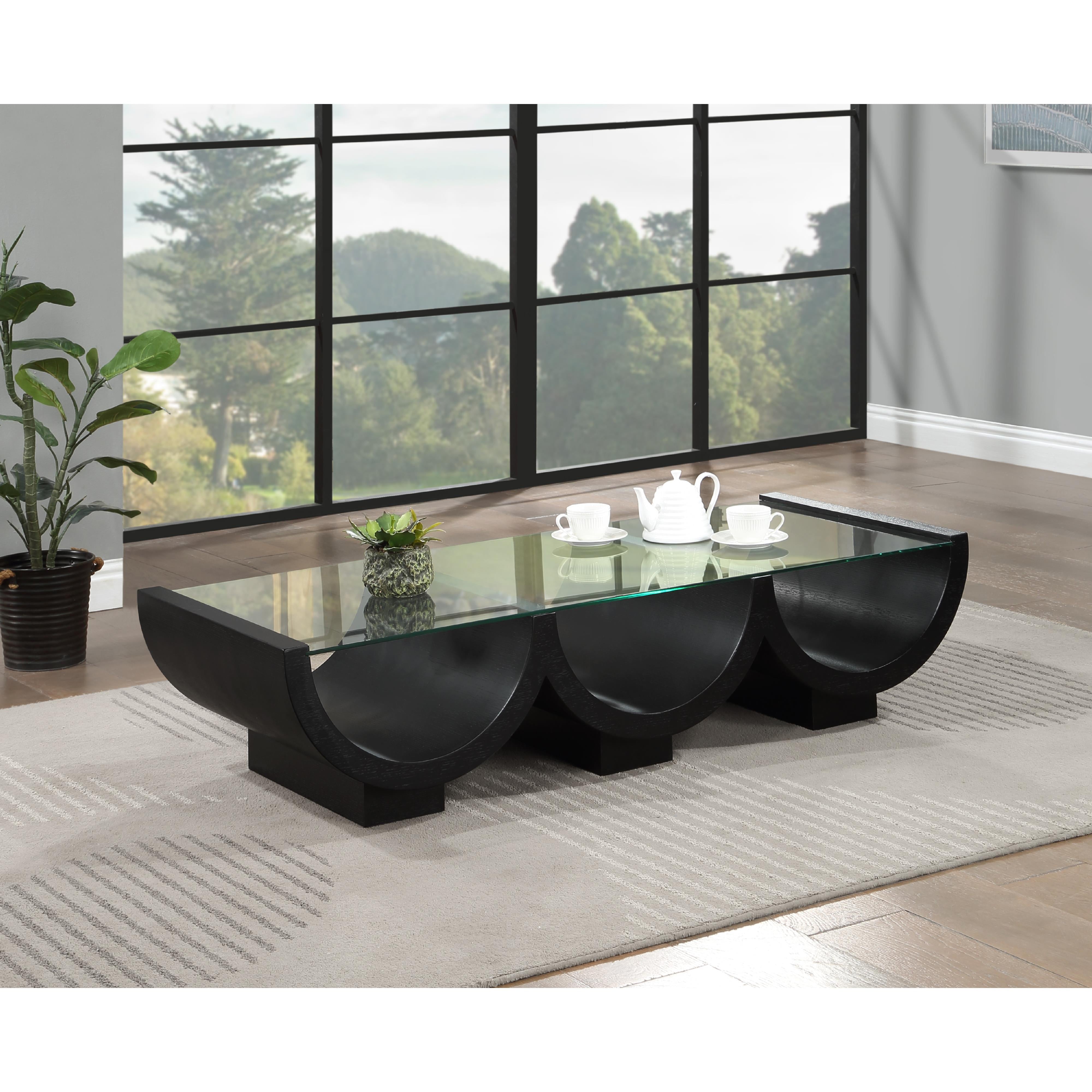 Meridian Beverwil Black Coffee Table