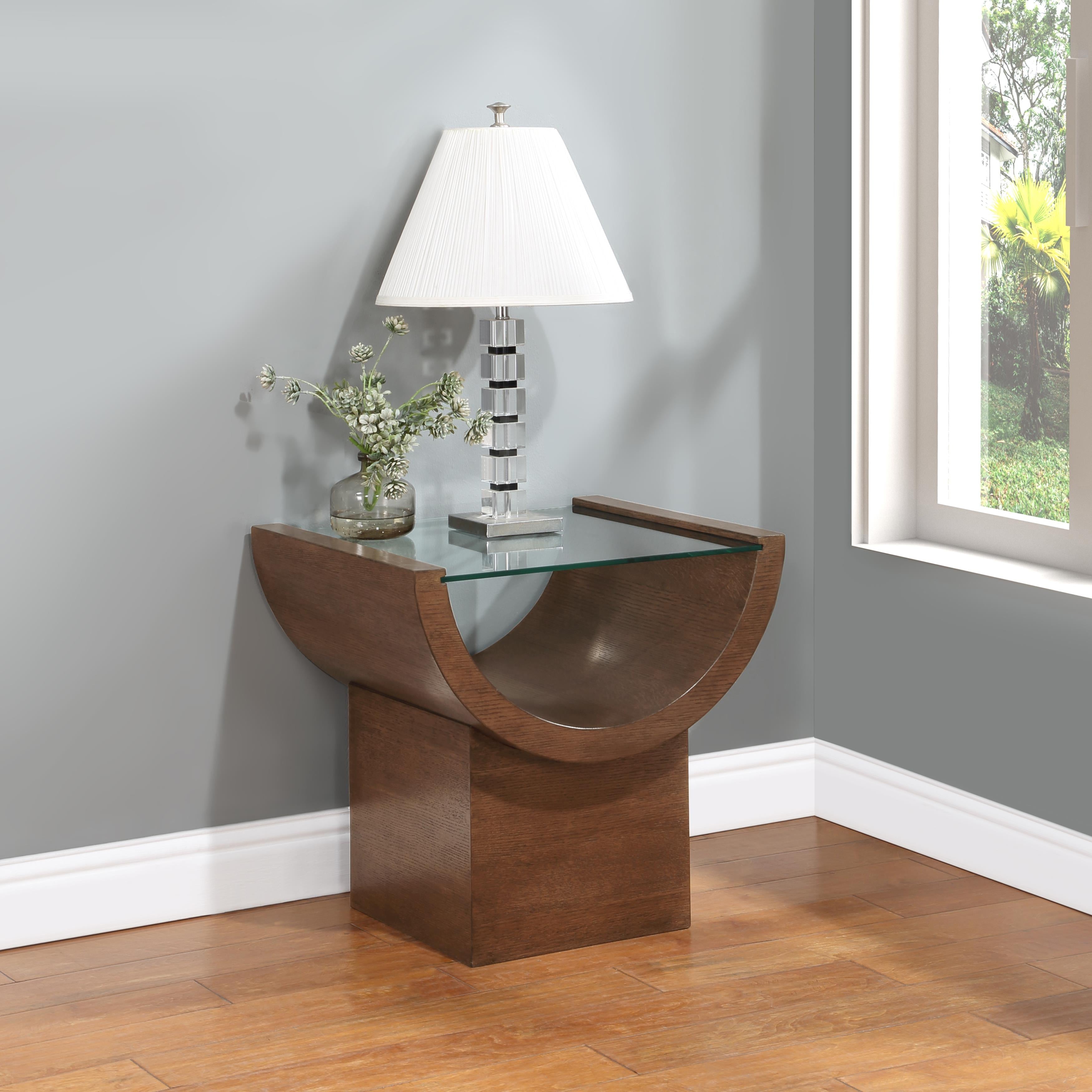 Meridian Beverwil Brown End Table