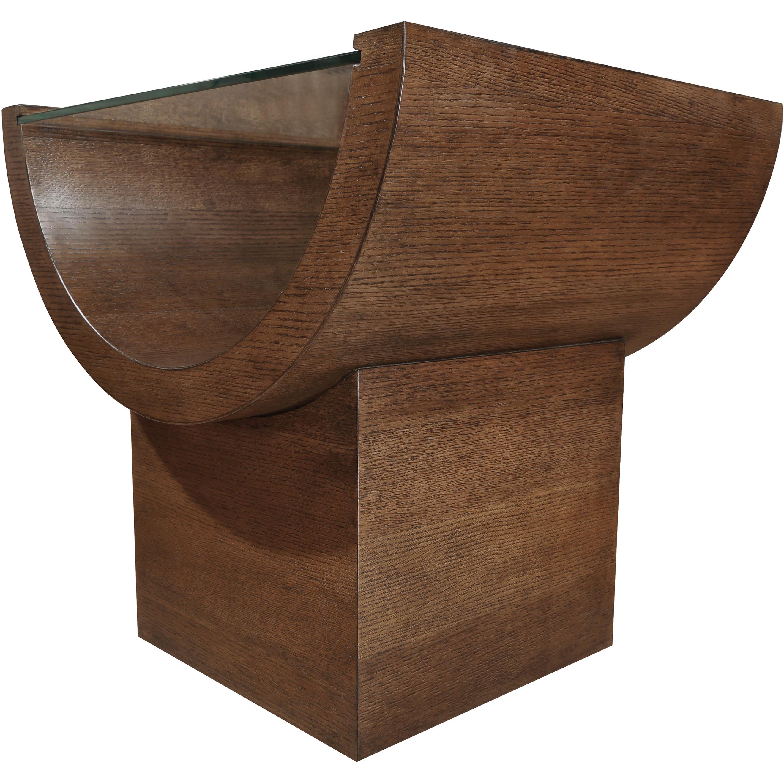 Meridian Beverwil Brown End Table