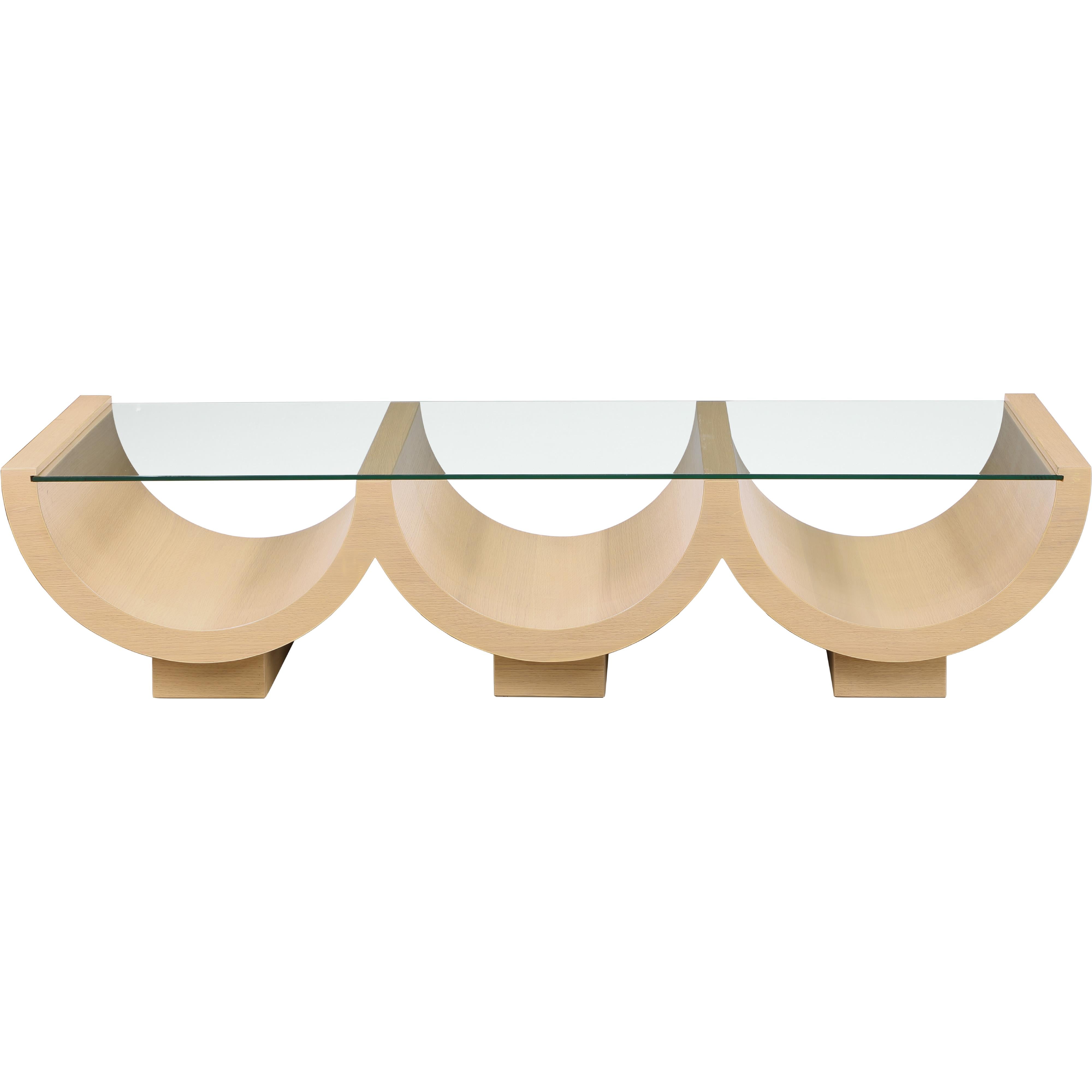 Meridian Beverwil Natural Oak Coffee Table